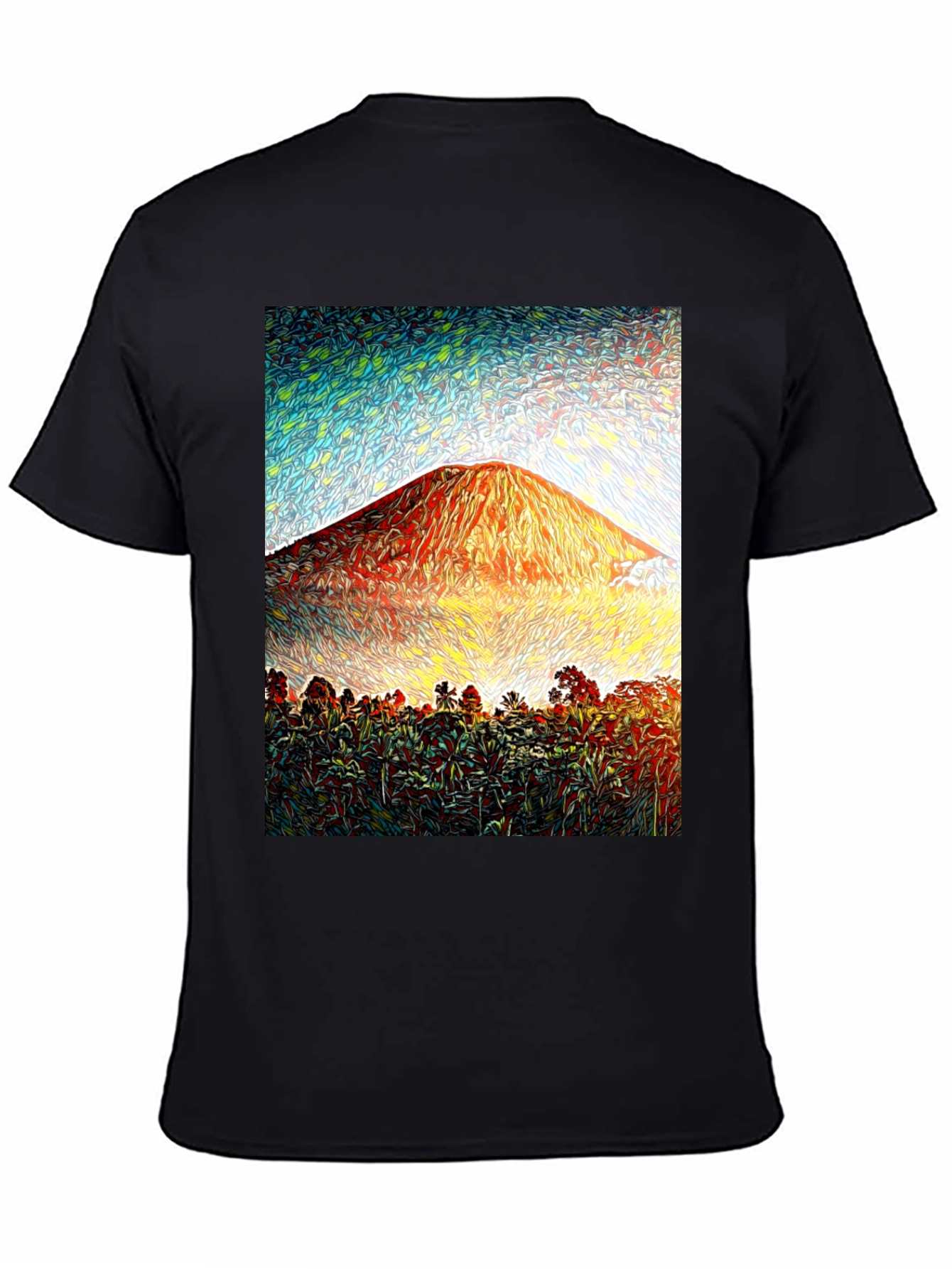 Tropical Mountain Graphic Tee