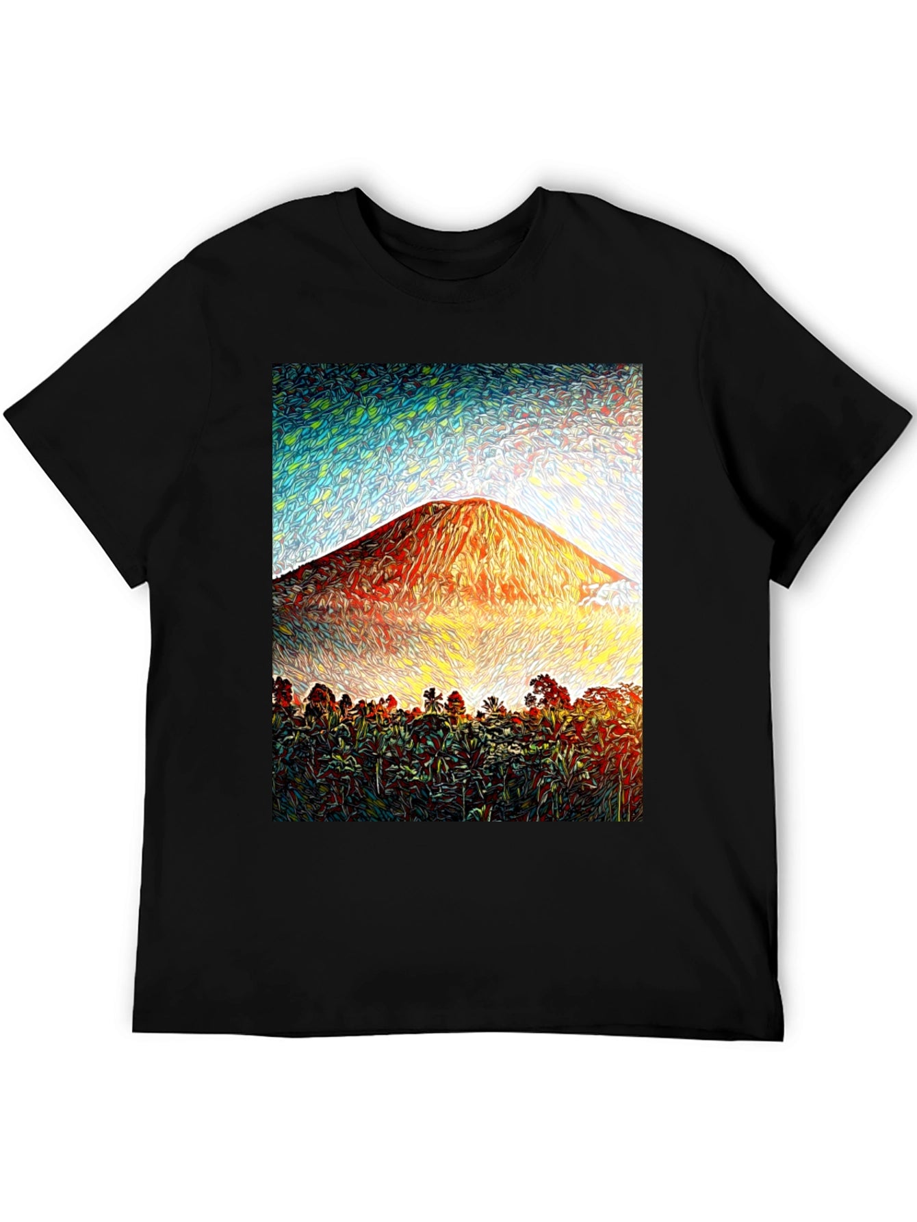 Tropical Mountain Graphic Tee