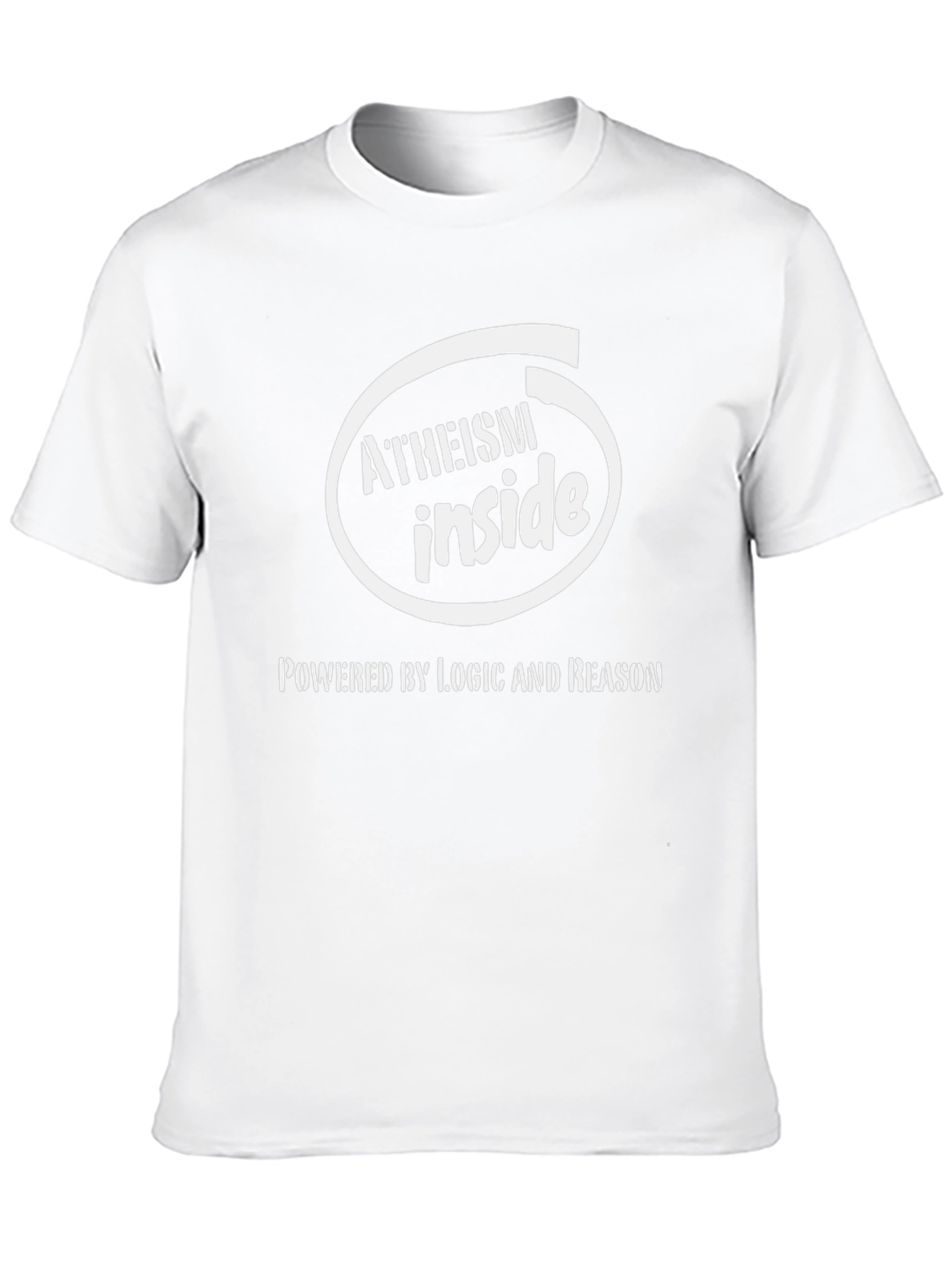 Atheism Inside T-Shirt - Logic and Reason Tee