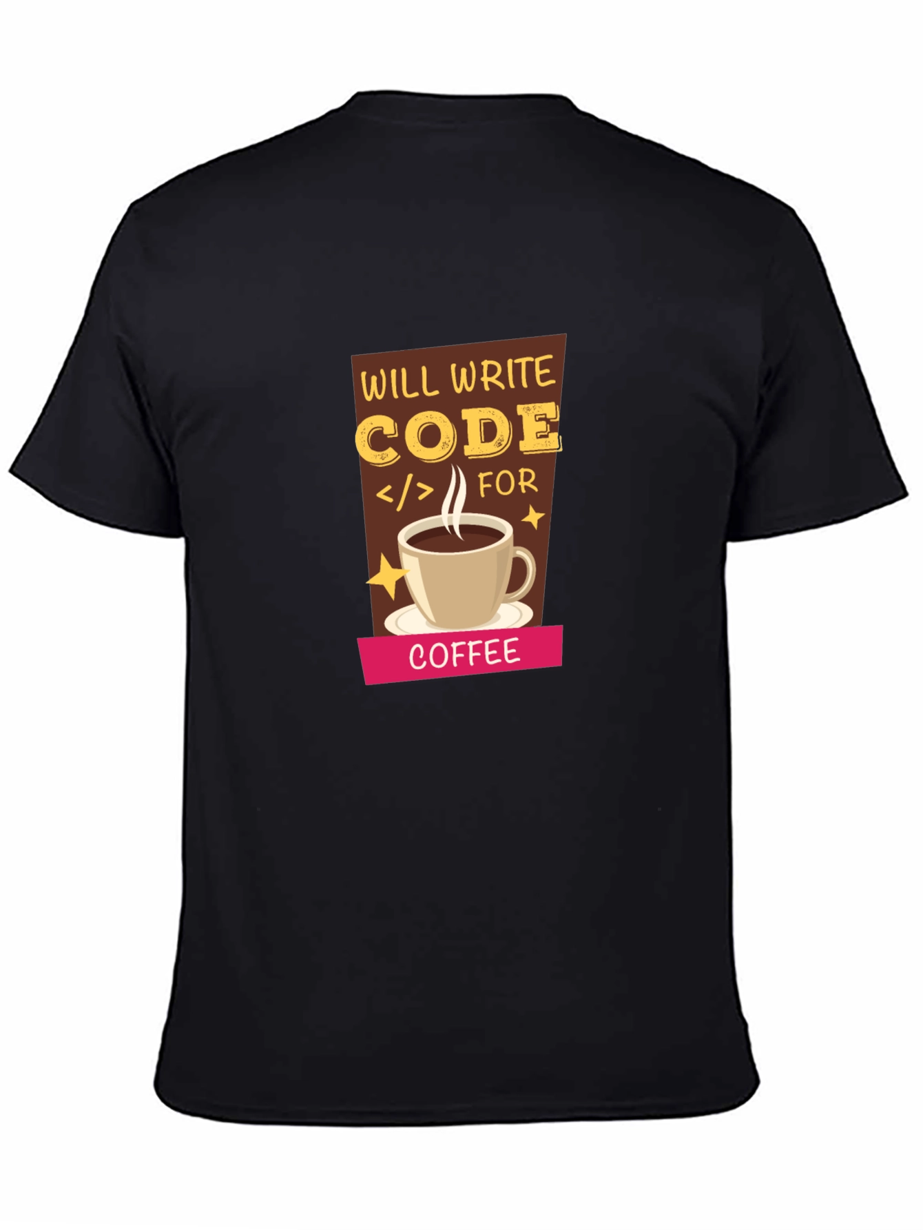 Code For Coffee T-Shirt - Programmer Apparel