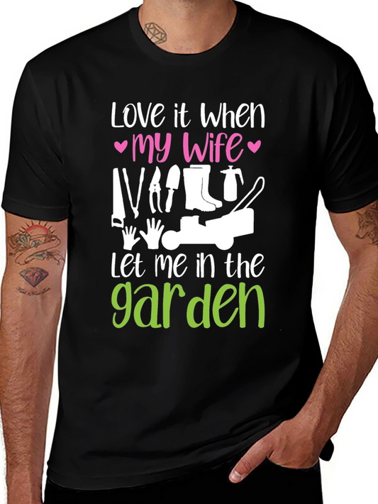 Funny Gardening T-Shirt - Wife Garden