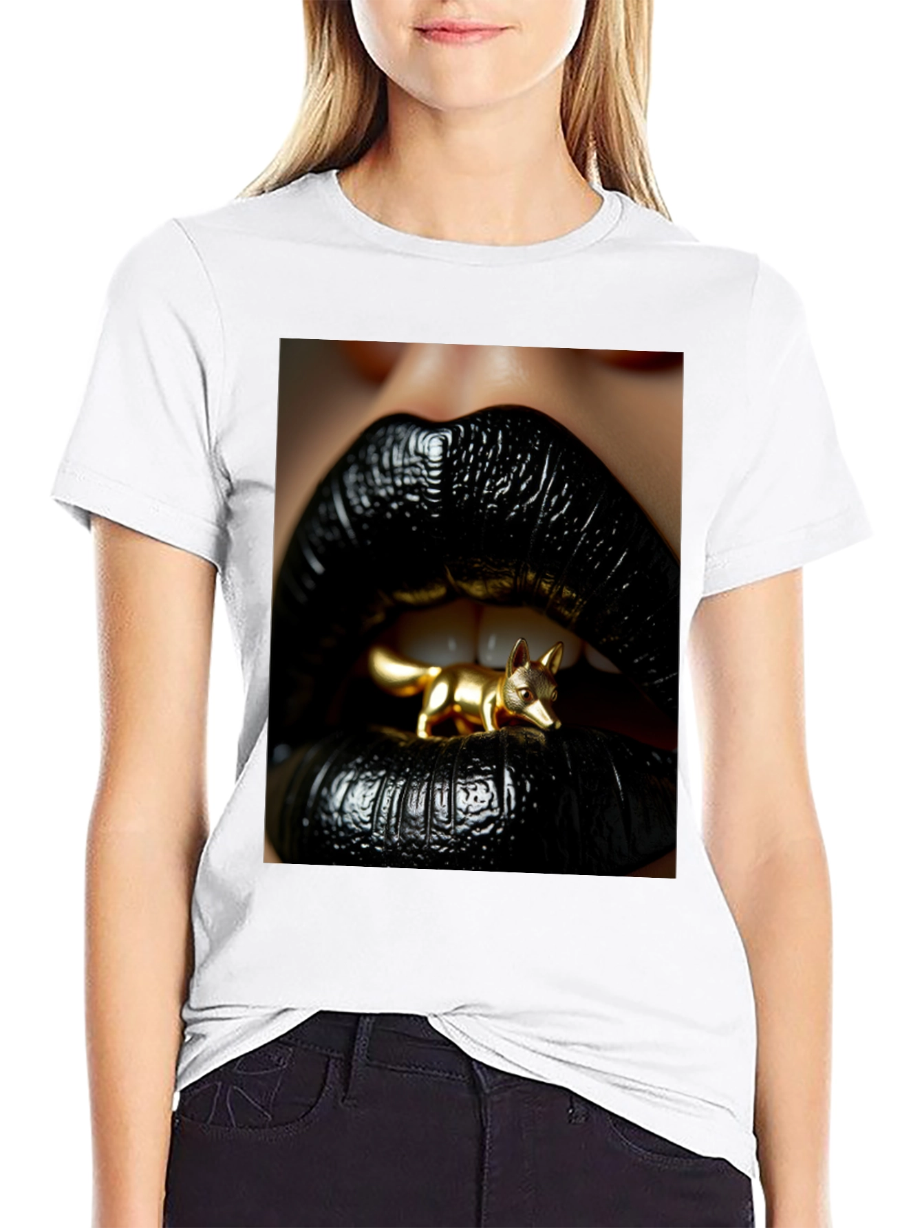 Black Lips Fox Graphic Tee