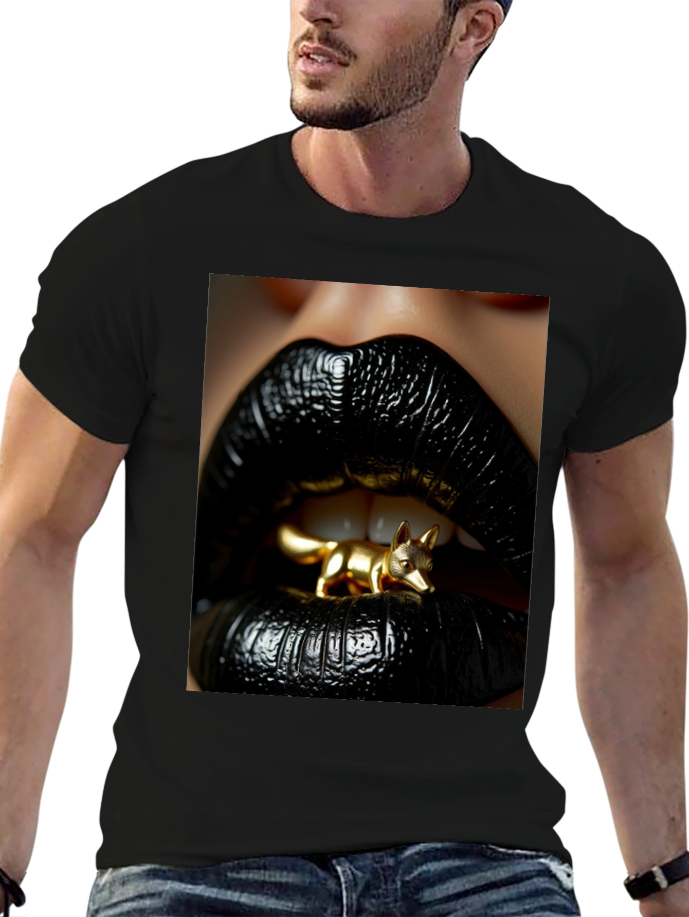 Black Lips Fox Graphic Tee