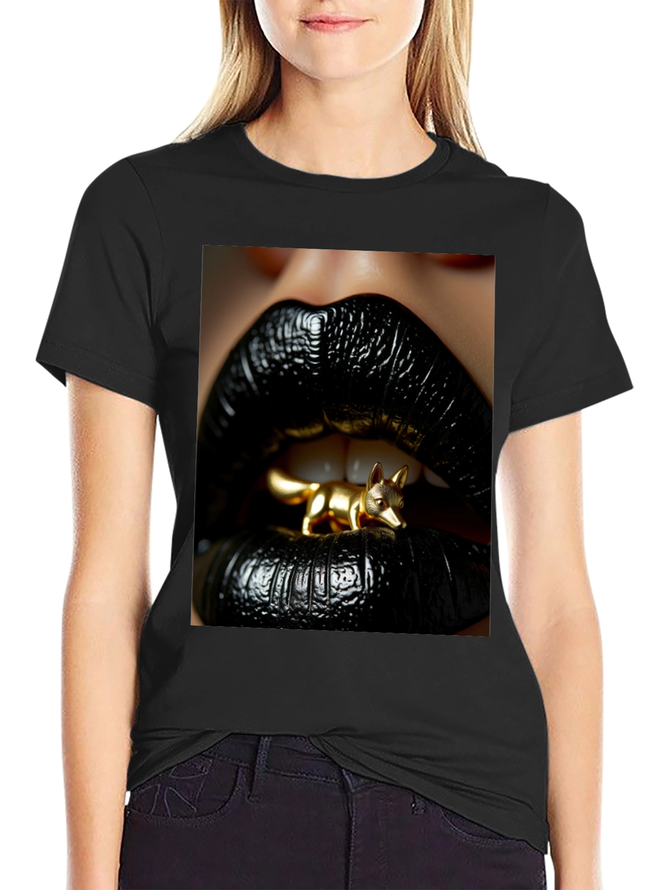 Black Lips Fox Graphic Tee