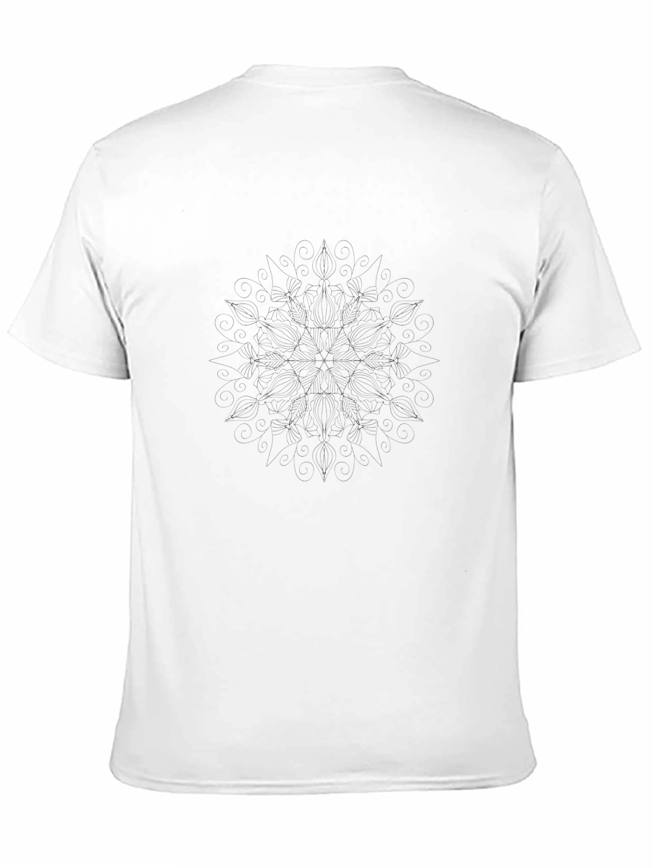 Mens Black Short Sleeve Graphic Tee