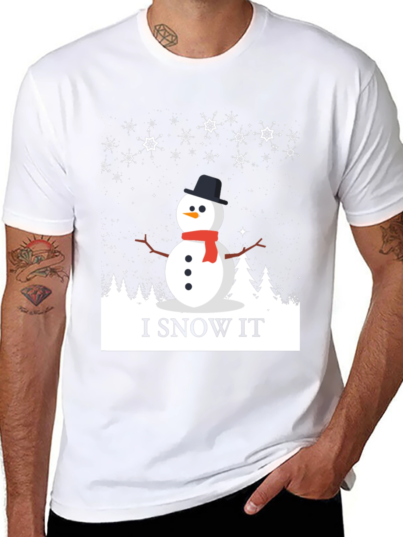 I Snow It - Winter Holiday Graphic Tee