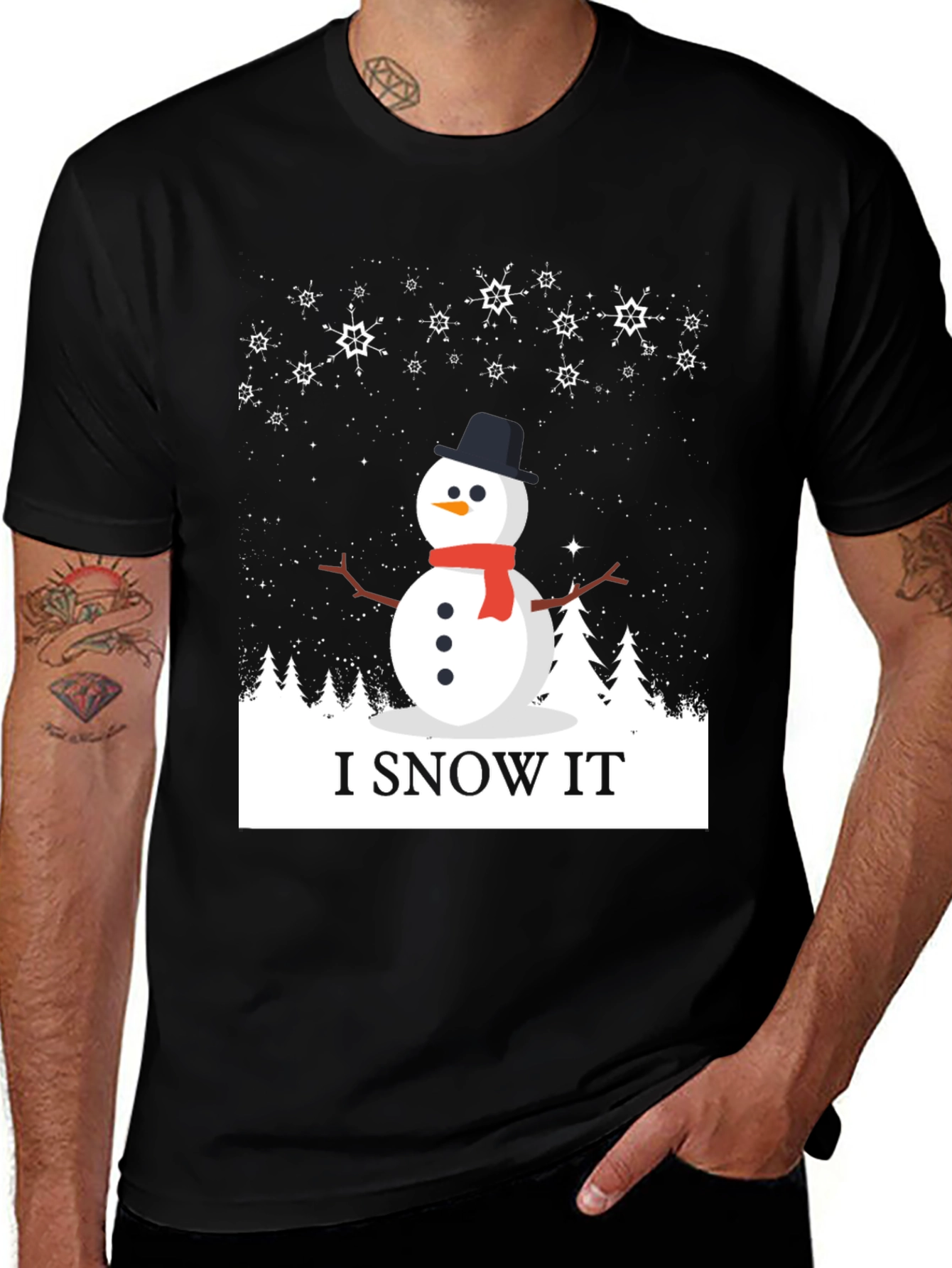 I Snow It - Winter Holiday Graphic Tee