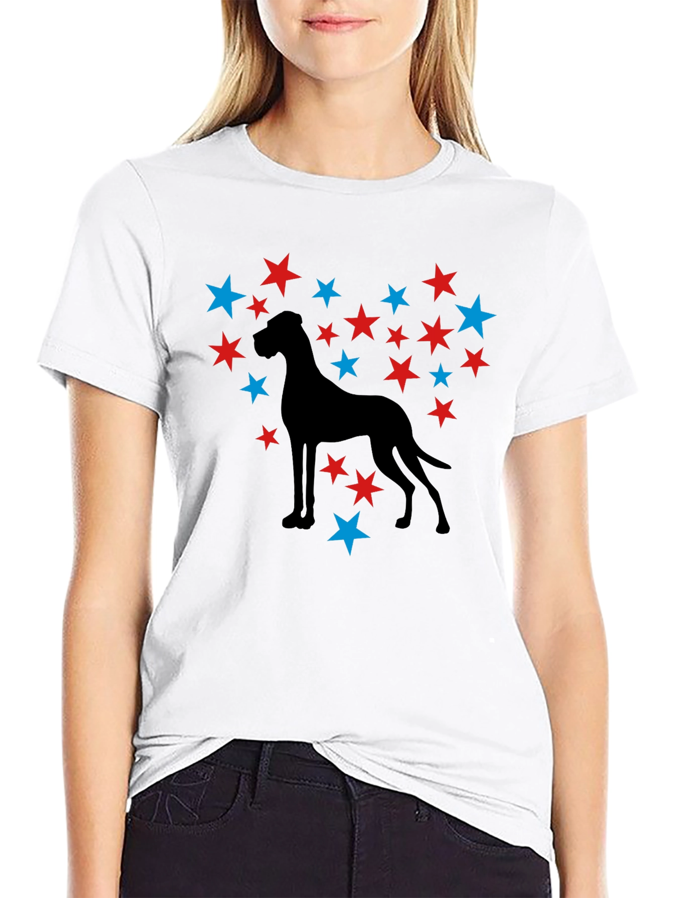 Dog Star Graphic Black T-Shirt