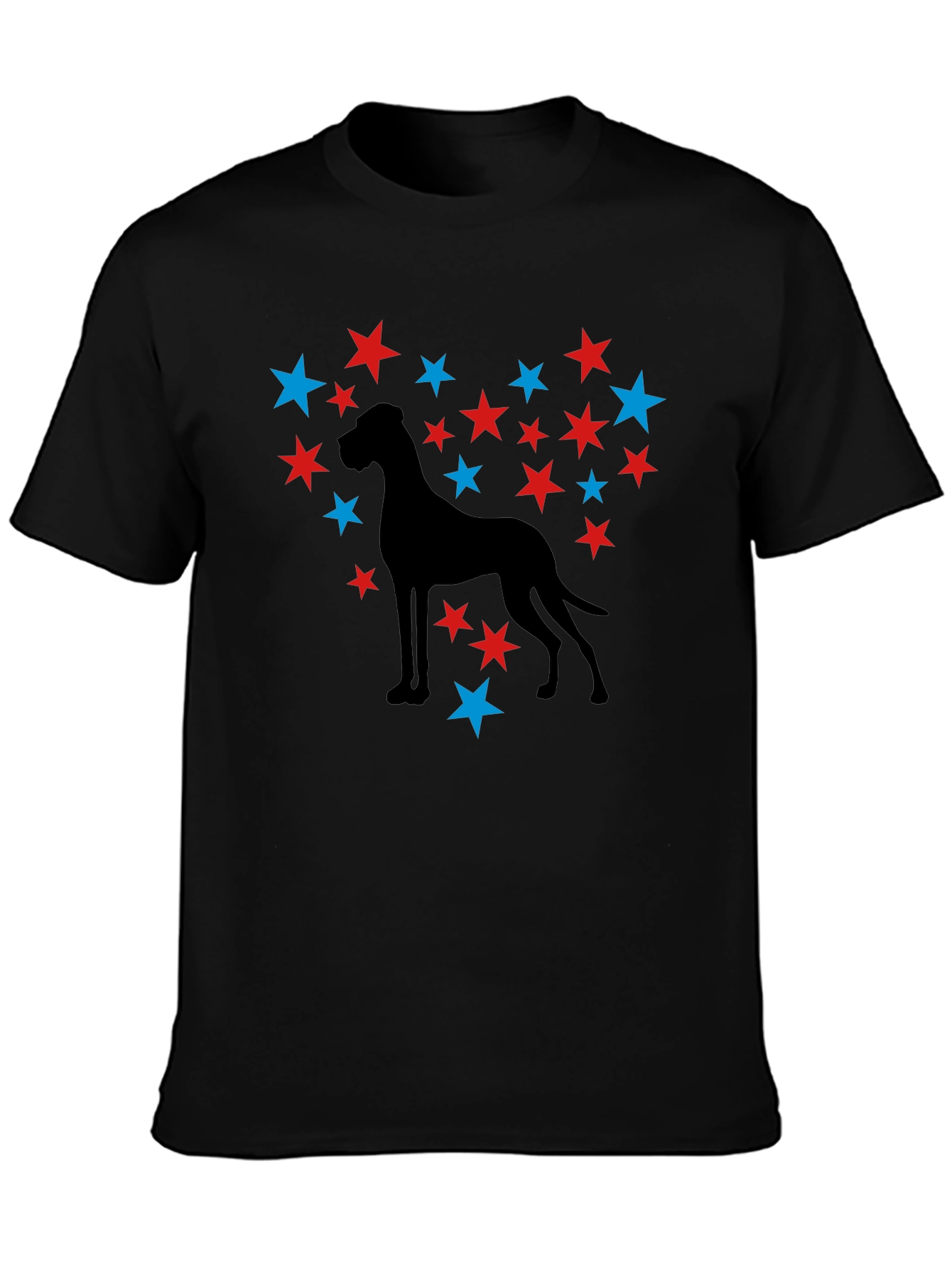 Dog Star Graphic Black T-Shirt