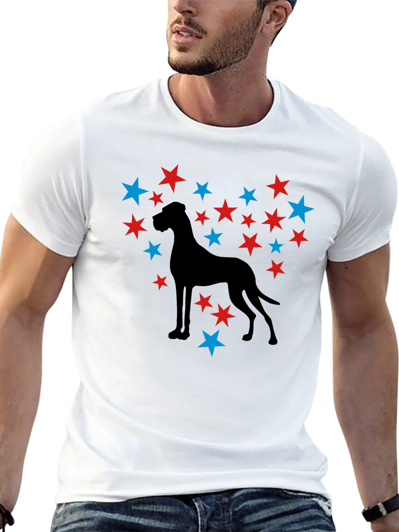 Dog Star Graphic Black T-Shirt