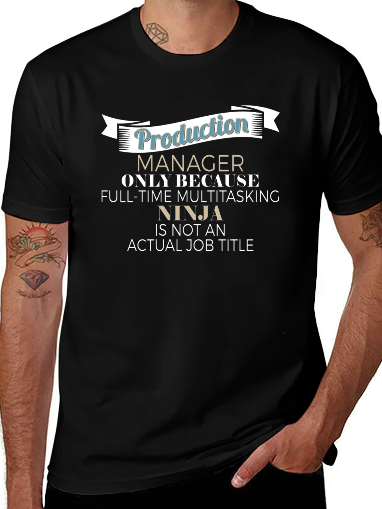 Production Manager Ninja T-Shirt