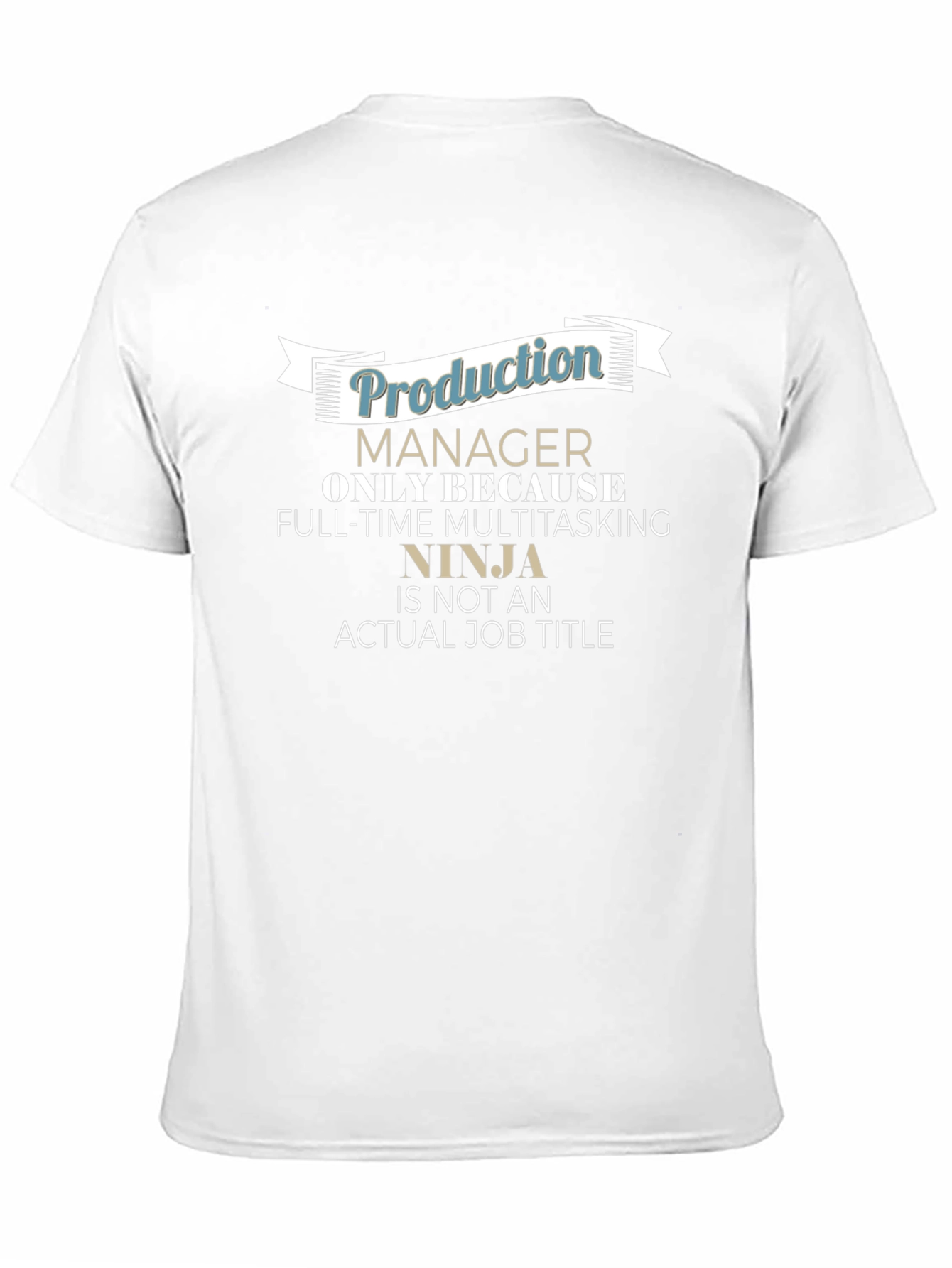 Production Manager Ninja T-Shirt