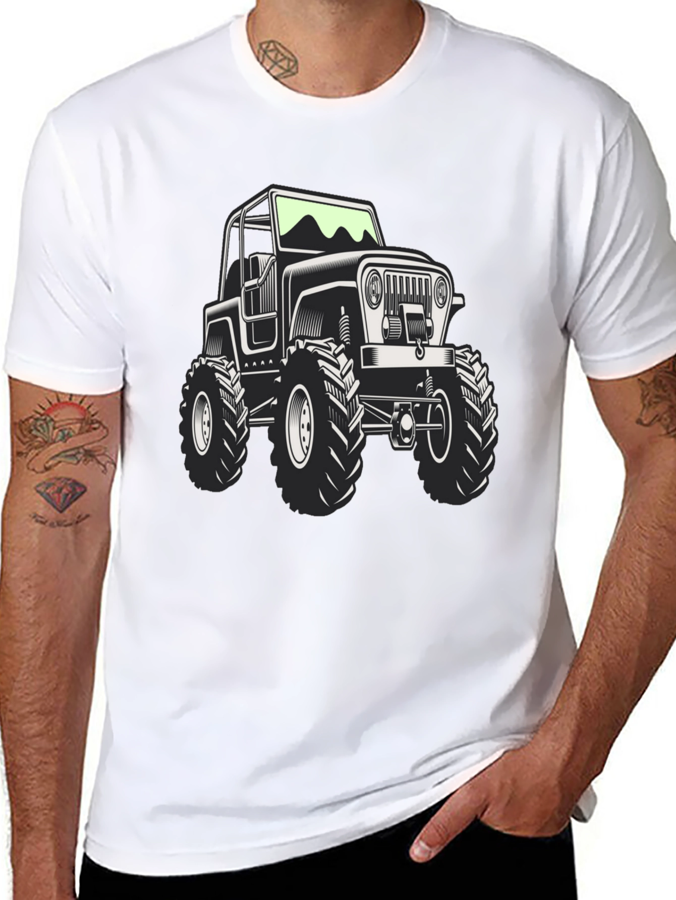 Off-Road Jeep Graphic T-Shirt