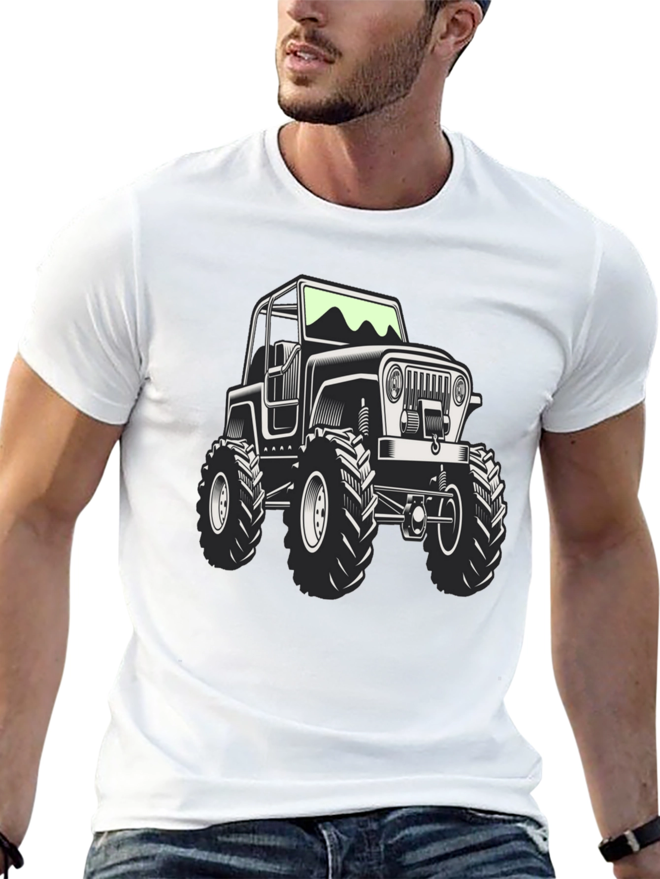 Off-Road Jeep Graphic T-Shirt
