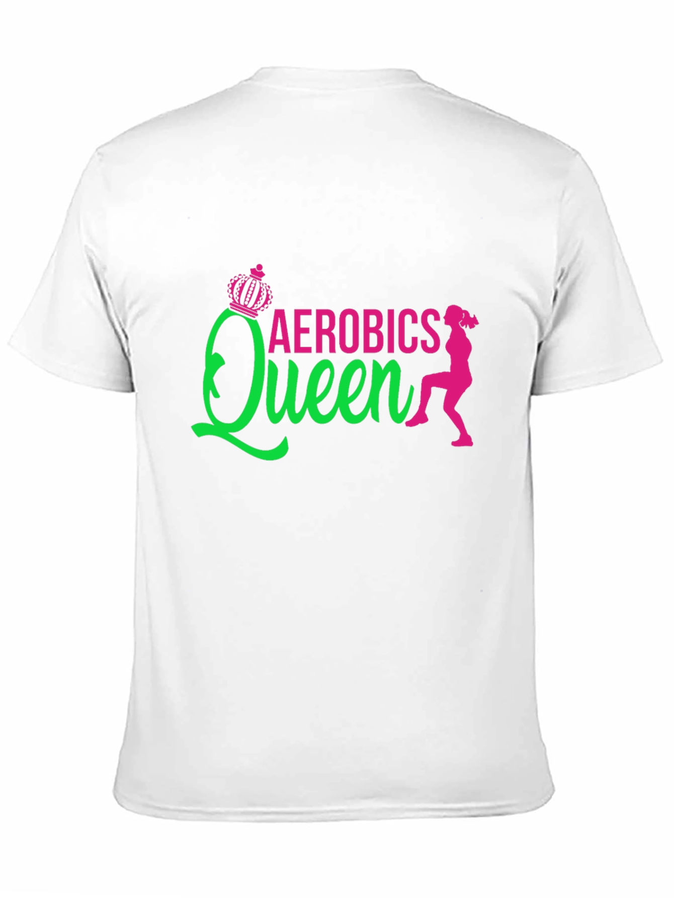 Aerobics Queen Black T-Shirt