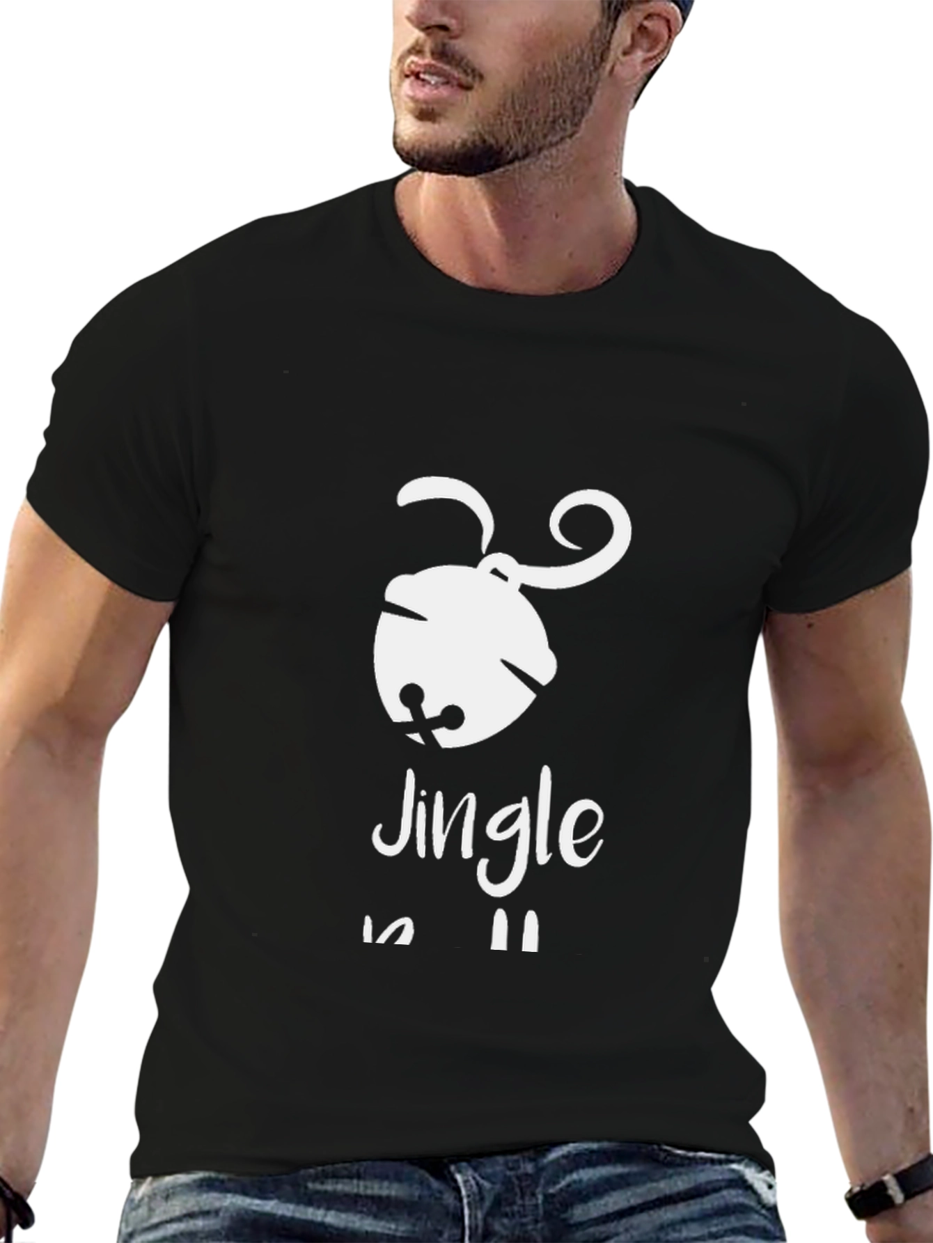 Jingle Bell Christmas Graphic Tee
