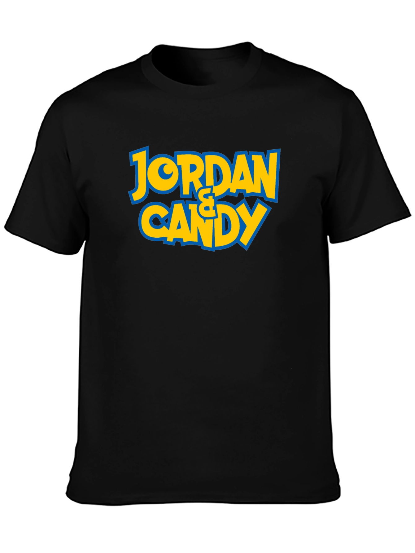 Jordan & Candy Graphic T-Shirt - Black