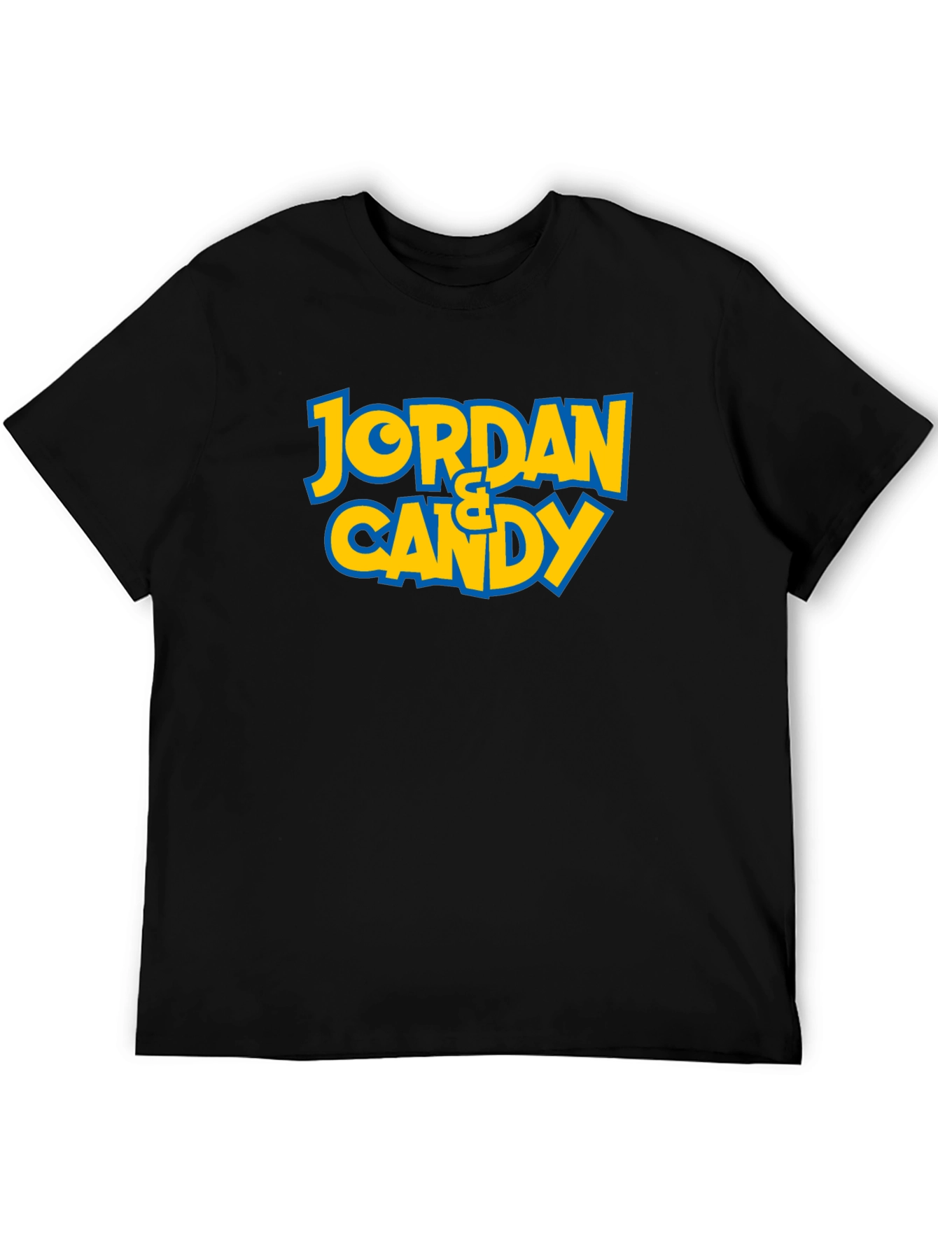Jordan & Candy Graphic T-Shirt - Black