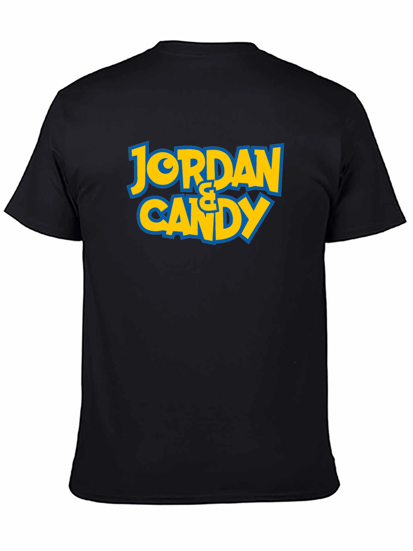 Jordan & Candy Graphic T-Shirt - Black