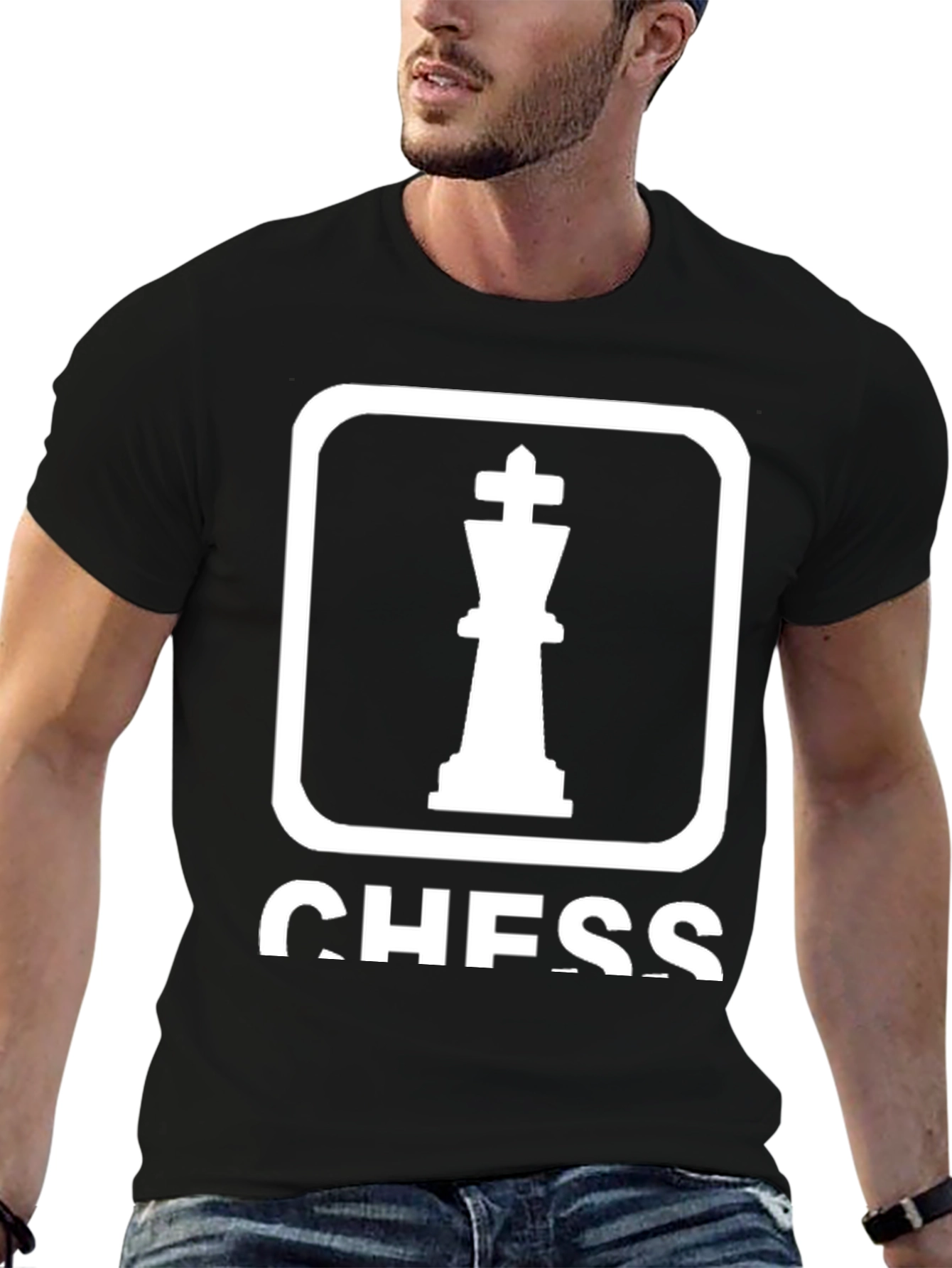 Chess King T-Shirt - Black