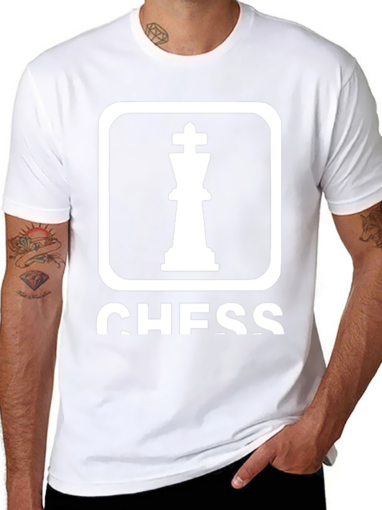 Chess King T-Shirt - Black