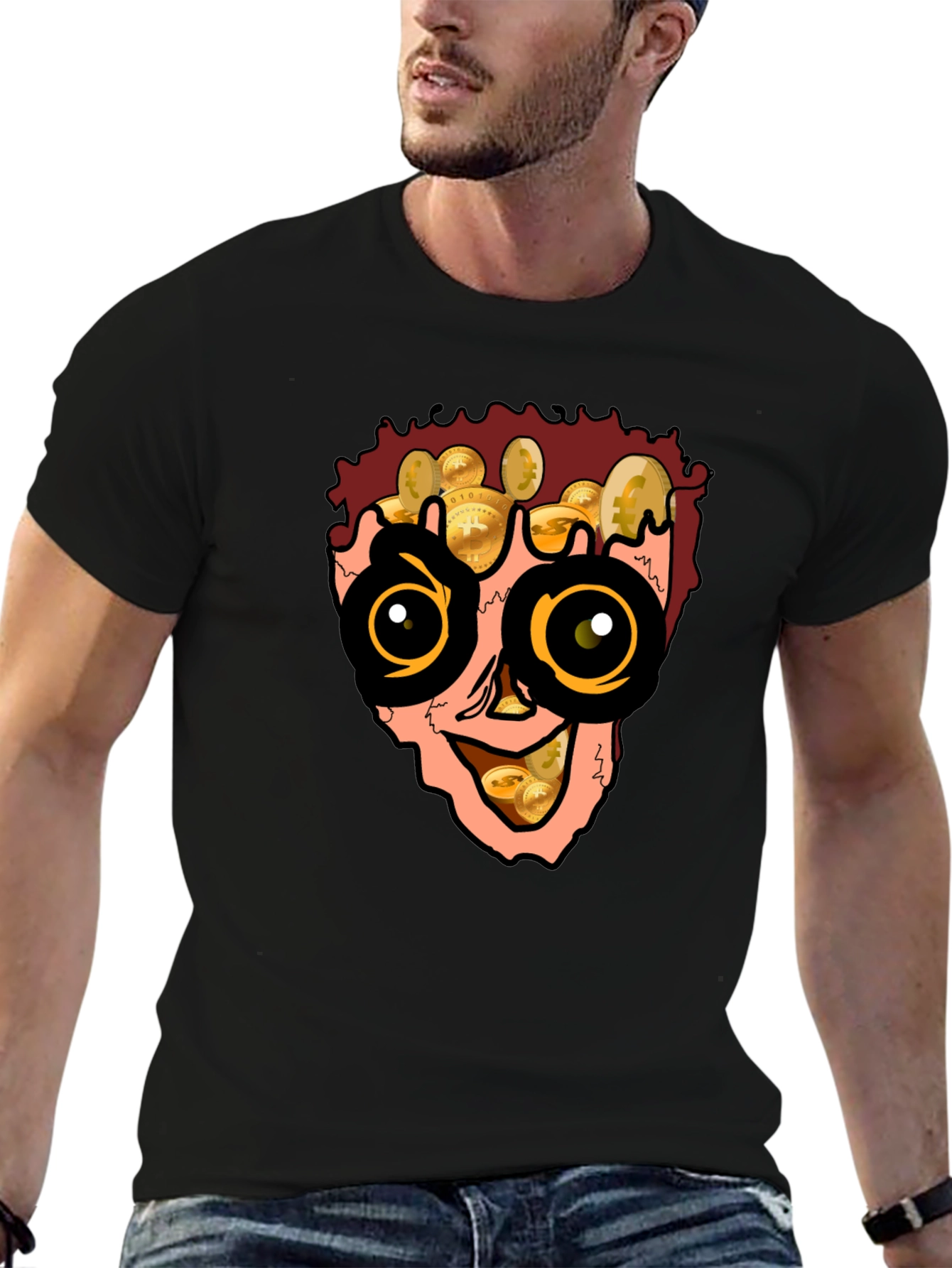 Money Mind Mens T-Shirt - Unique Graphic Tee
