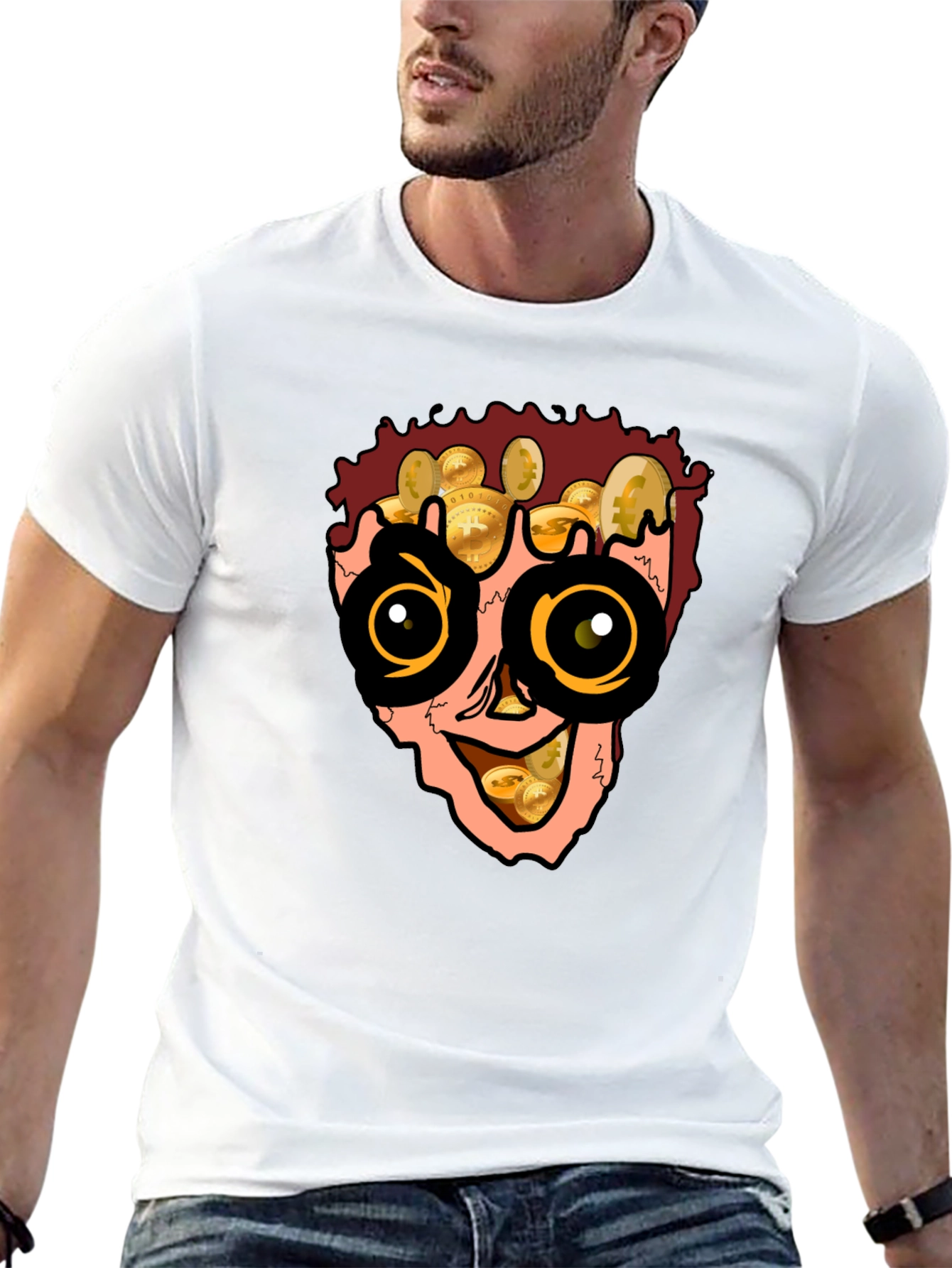 Money Mind Mens T-Shirt - Unique Graphic Tee
