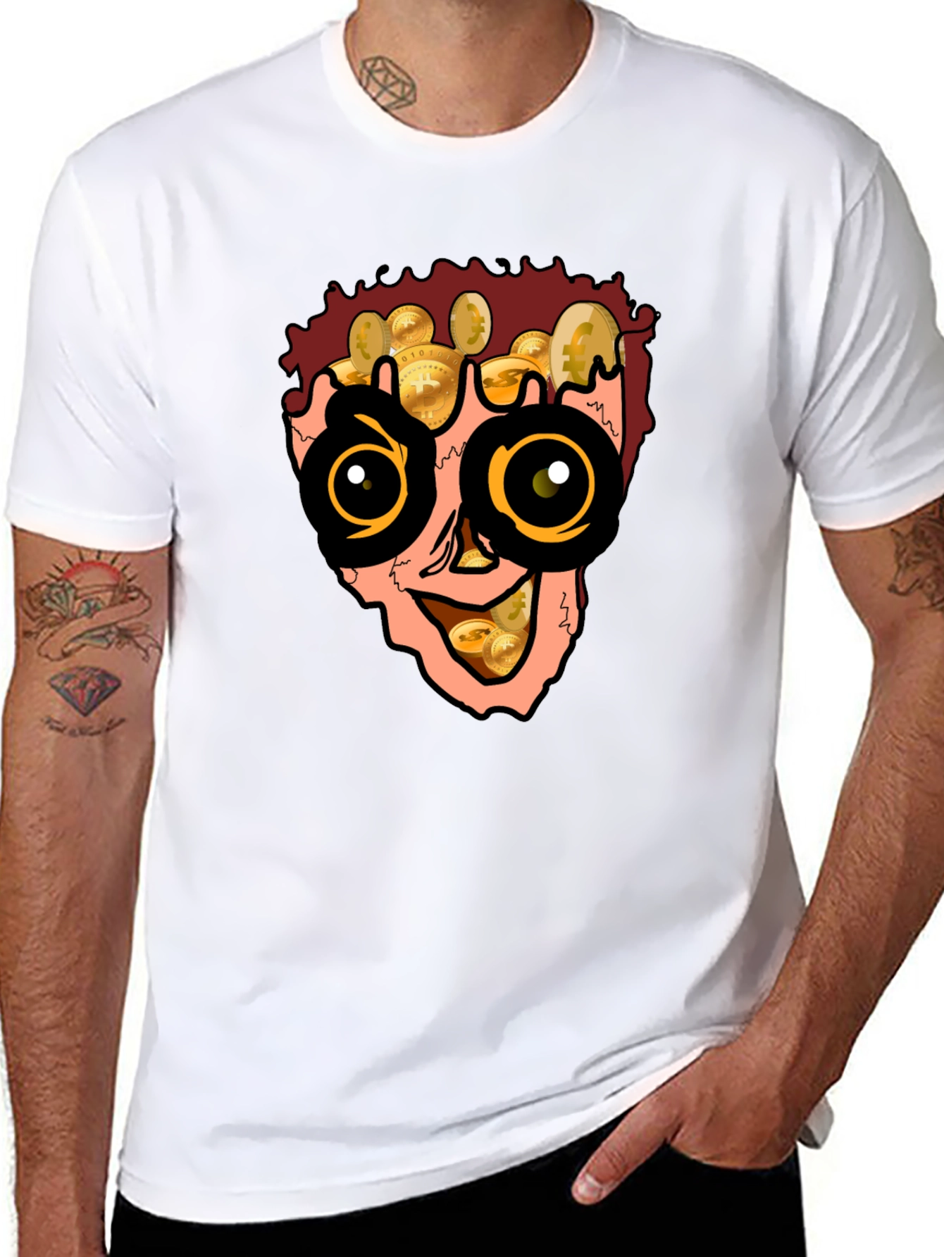 Money Mind Mens T-Shirt - Unique Graphic Tee