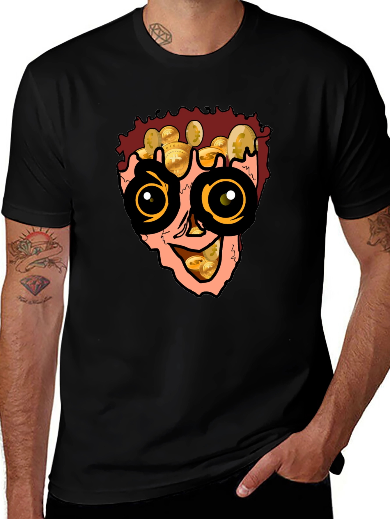 Money Mind Mens T-Shirt - Unique Graphic Tee