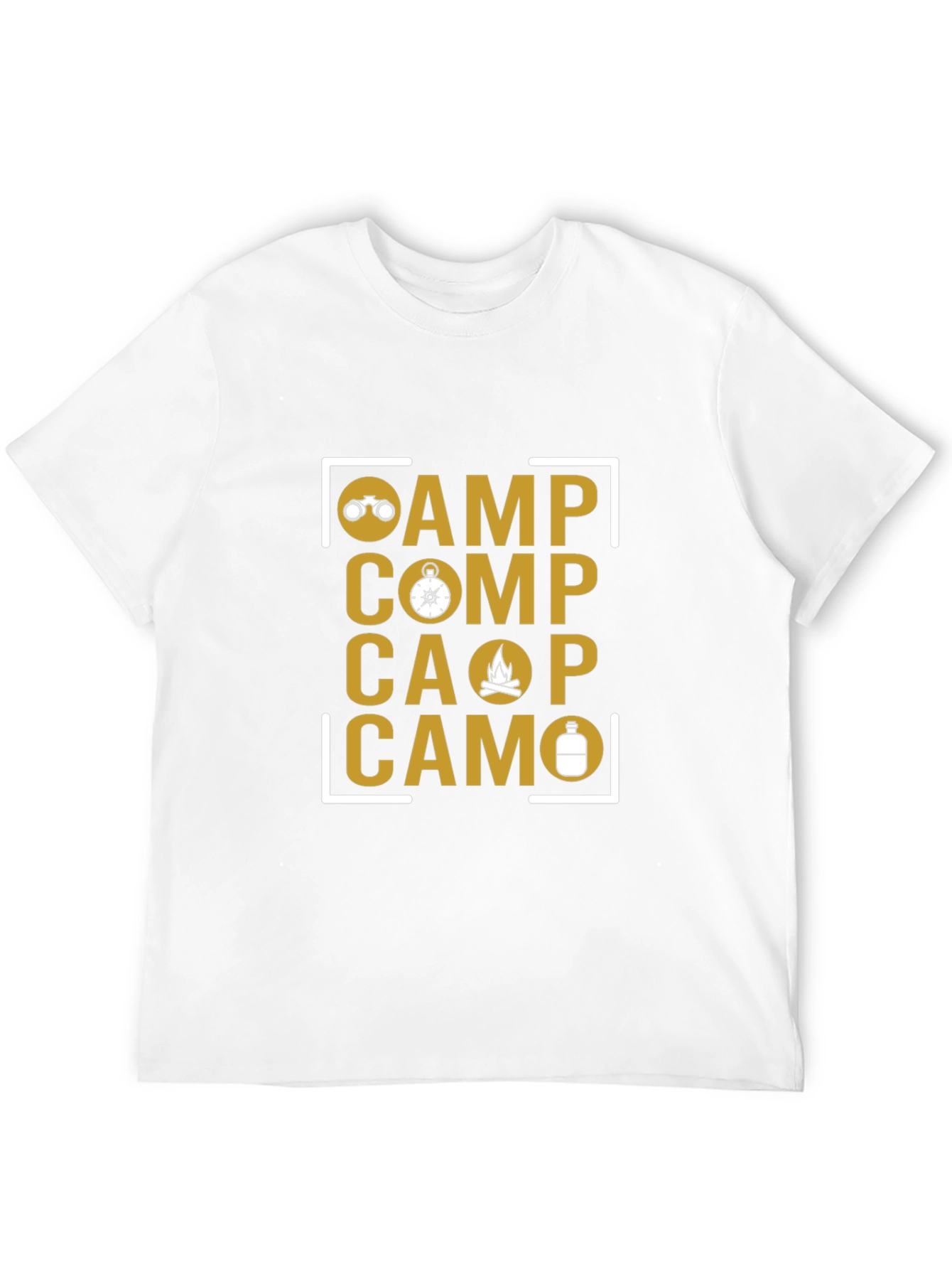 Camp Themed Graphic T-Shirt
