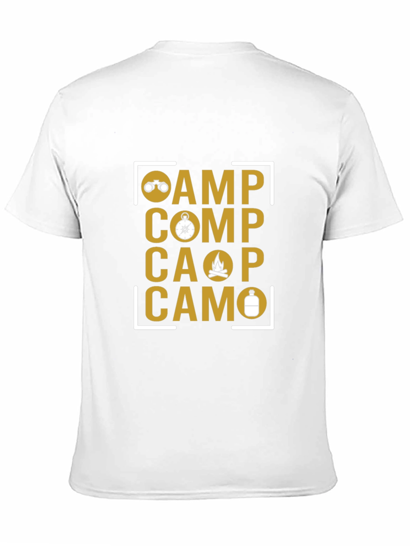 Camp Themed Graphic T-Shirt