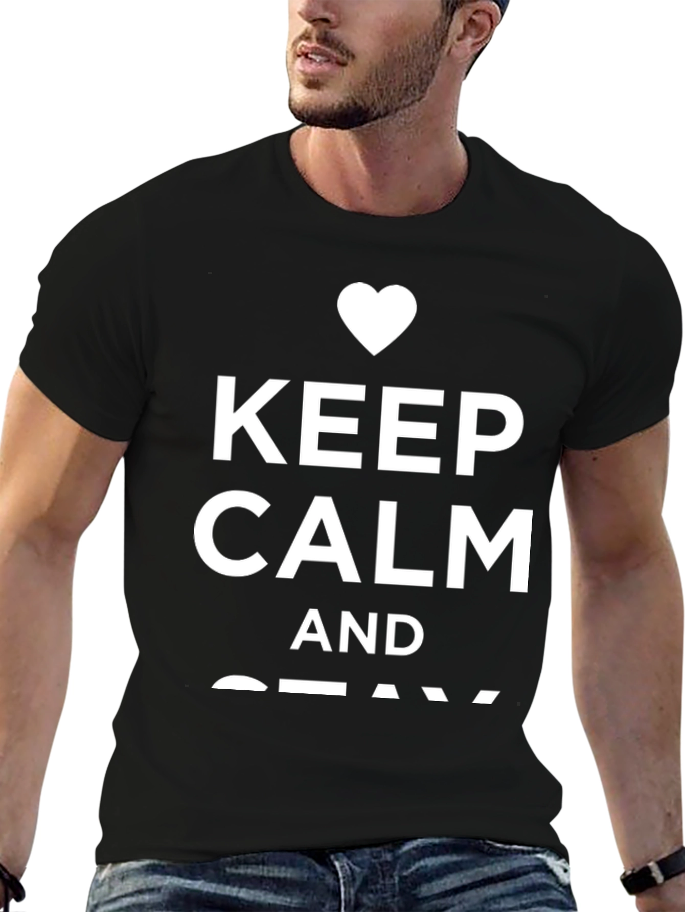Keep Calm Black T-Shirt