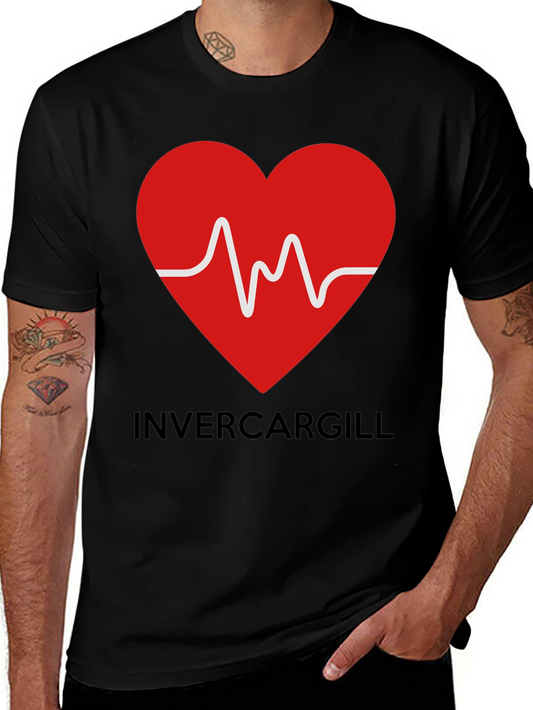 Invercargill Love Heartbeat Graphic Tee