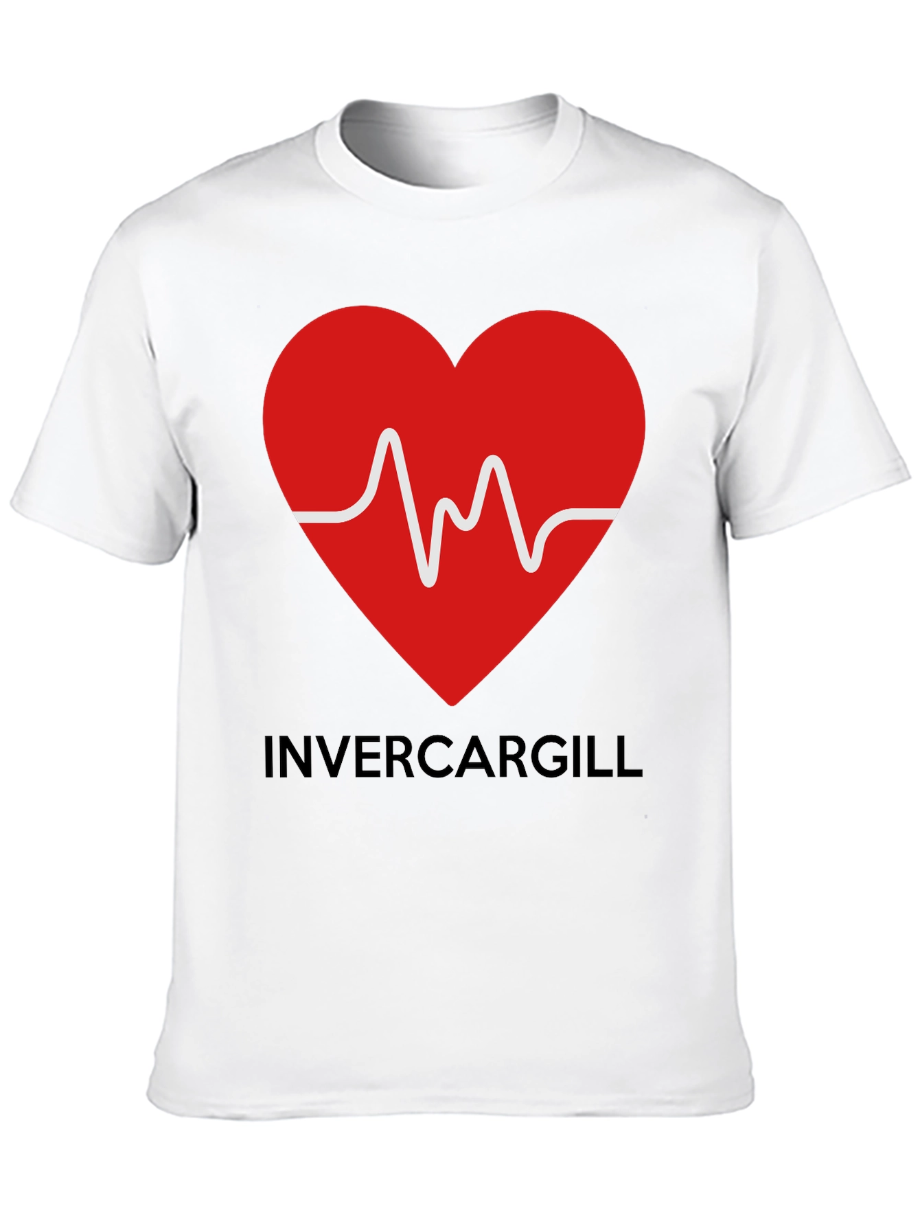 Invercargill Love Heartbeat Graphic Tee