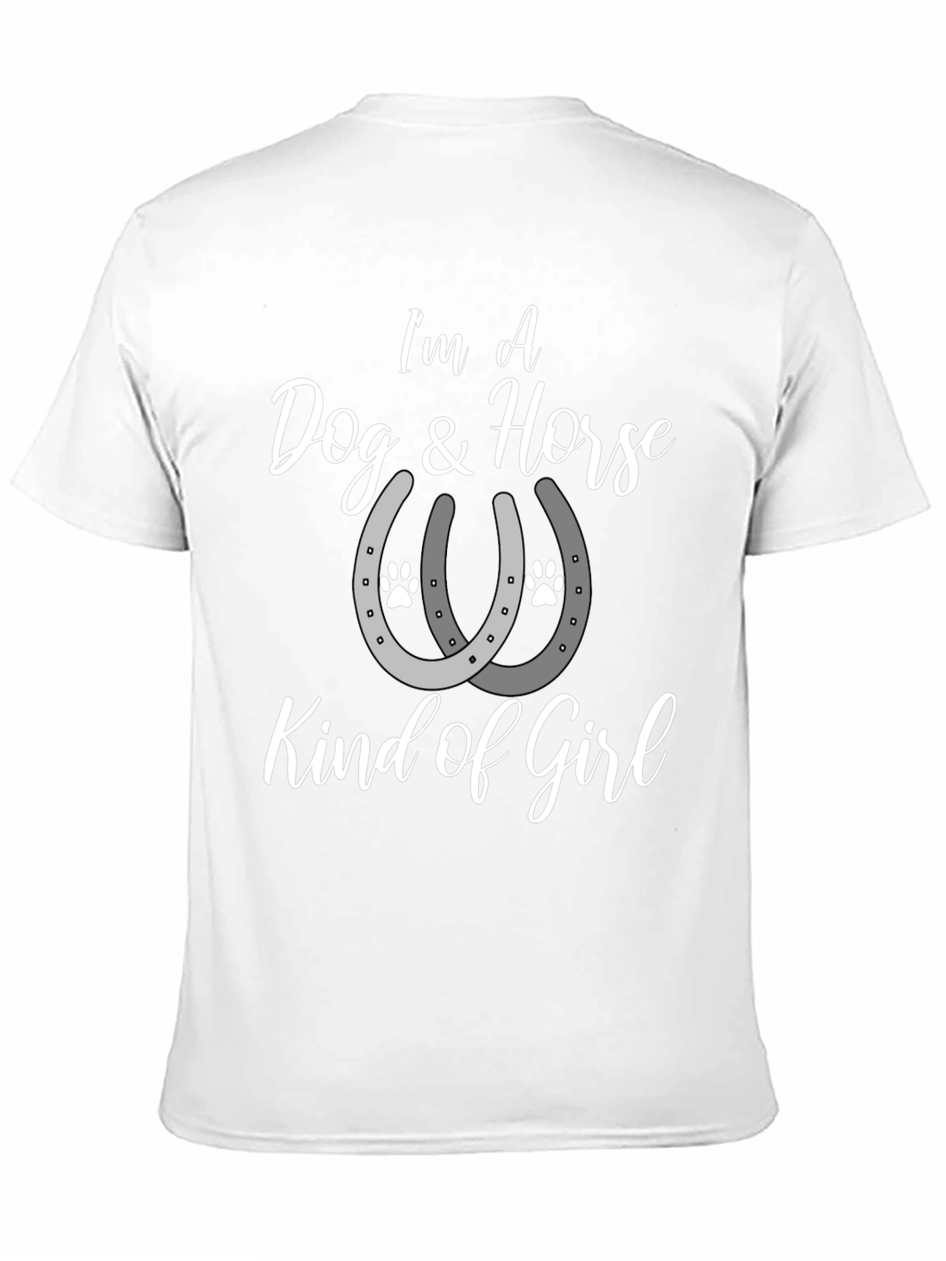 Dog & Horse Kind of Girl T-Shirt