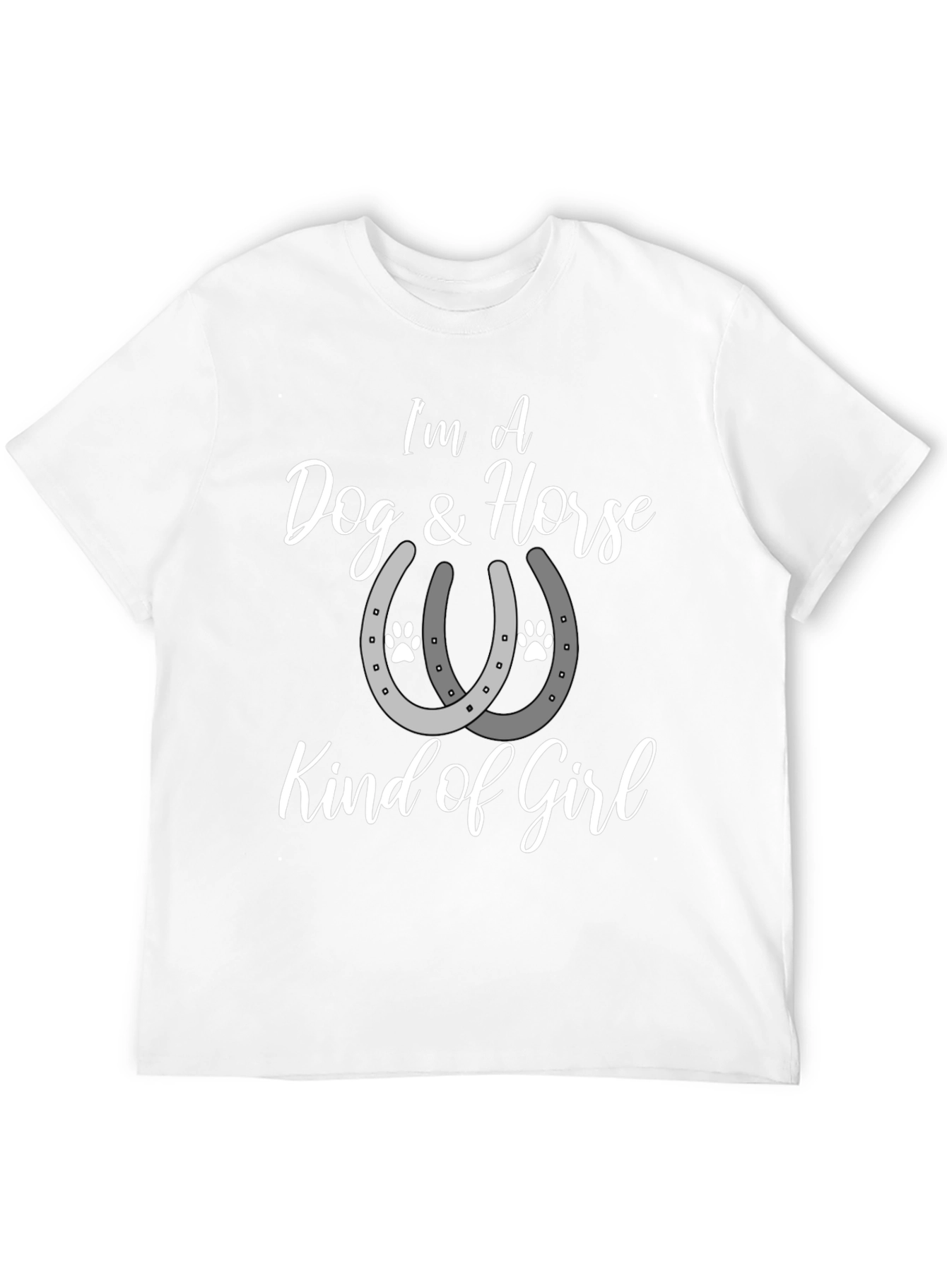 Dog & Horse Kind of Girl T-Shirt