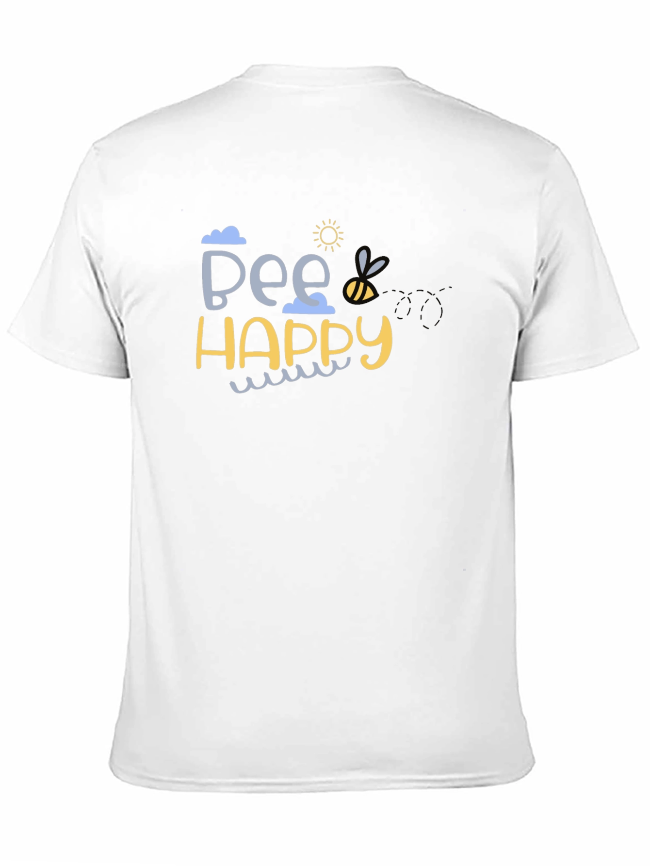 Bee Happy Graphic T-Shirt | Cute Unisex Tee