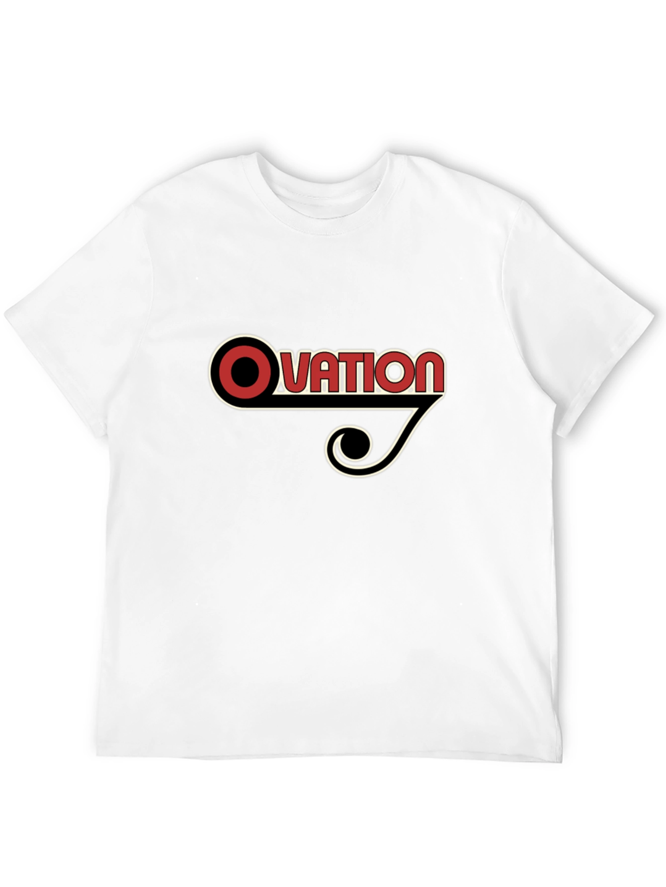 Ovation Retro Graphic Tee - Black