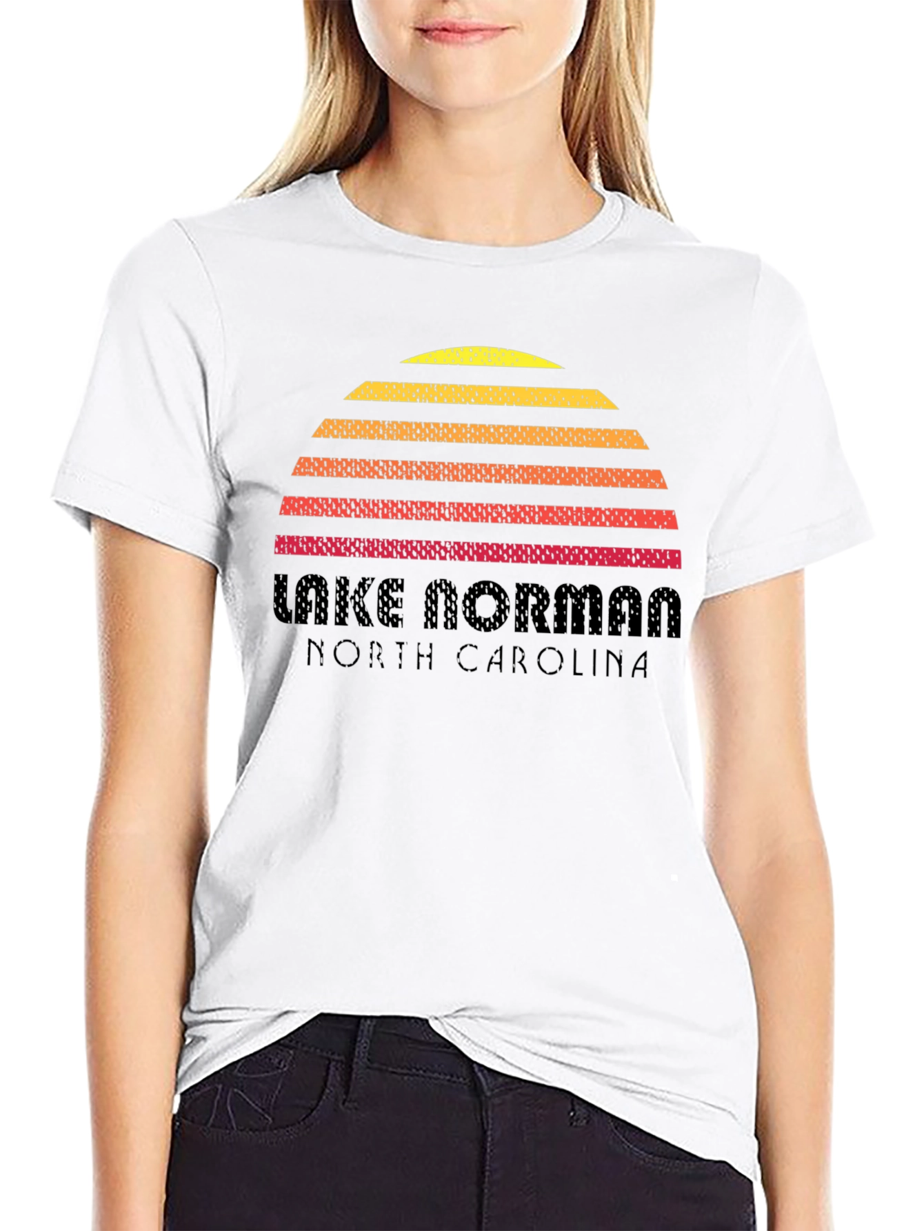 Lake Norman North Carolina Retro T-Shirt