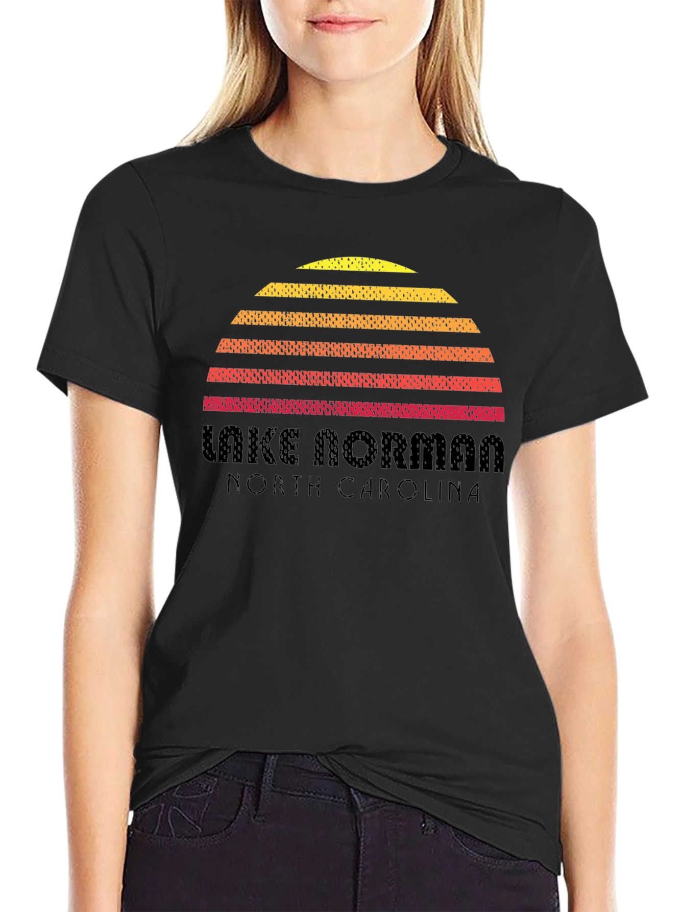 Lake Norman North Carolina Retro T-Shirt