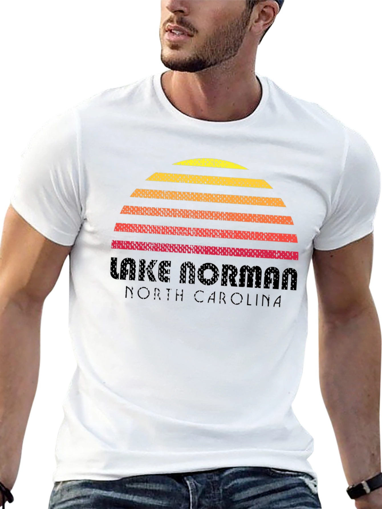 Lake Norman North Carolina Retro T-Shirt