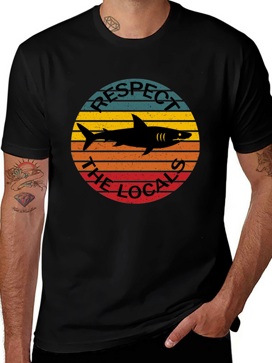 Respect the Locals Shark Graphic Tee