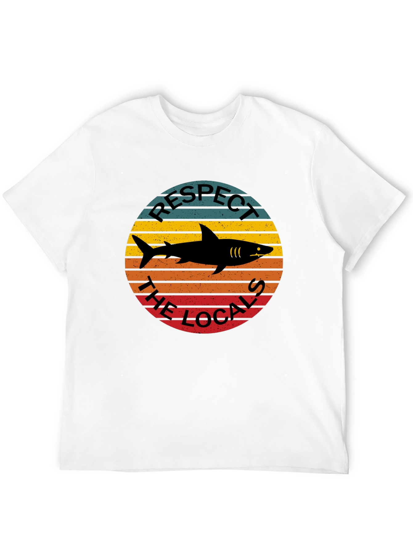 Respect the Locals Shark Graphic Tee