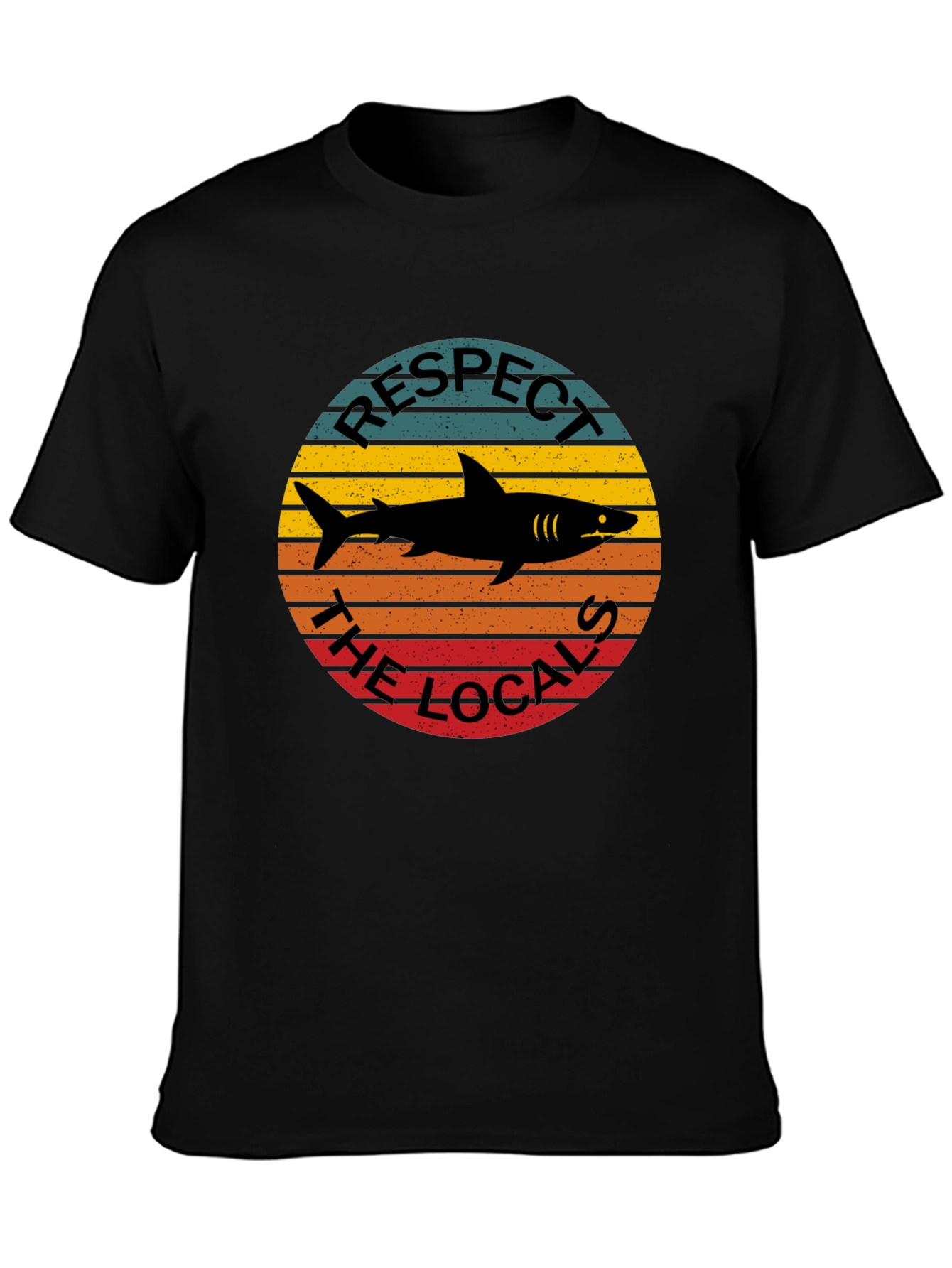 Respect the Locals Shark Graphic Tee