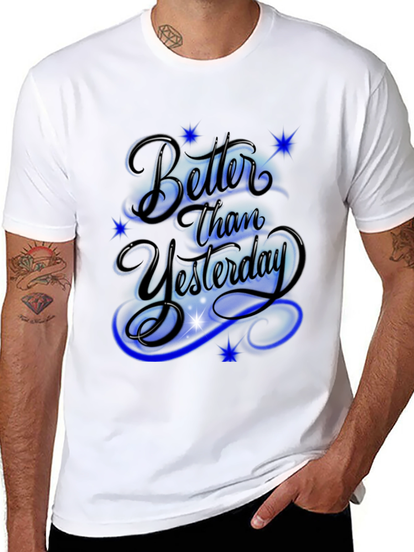 Better Than Yesterday Graphic T-Shirt