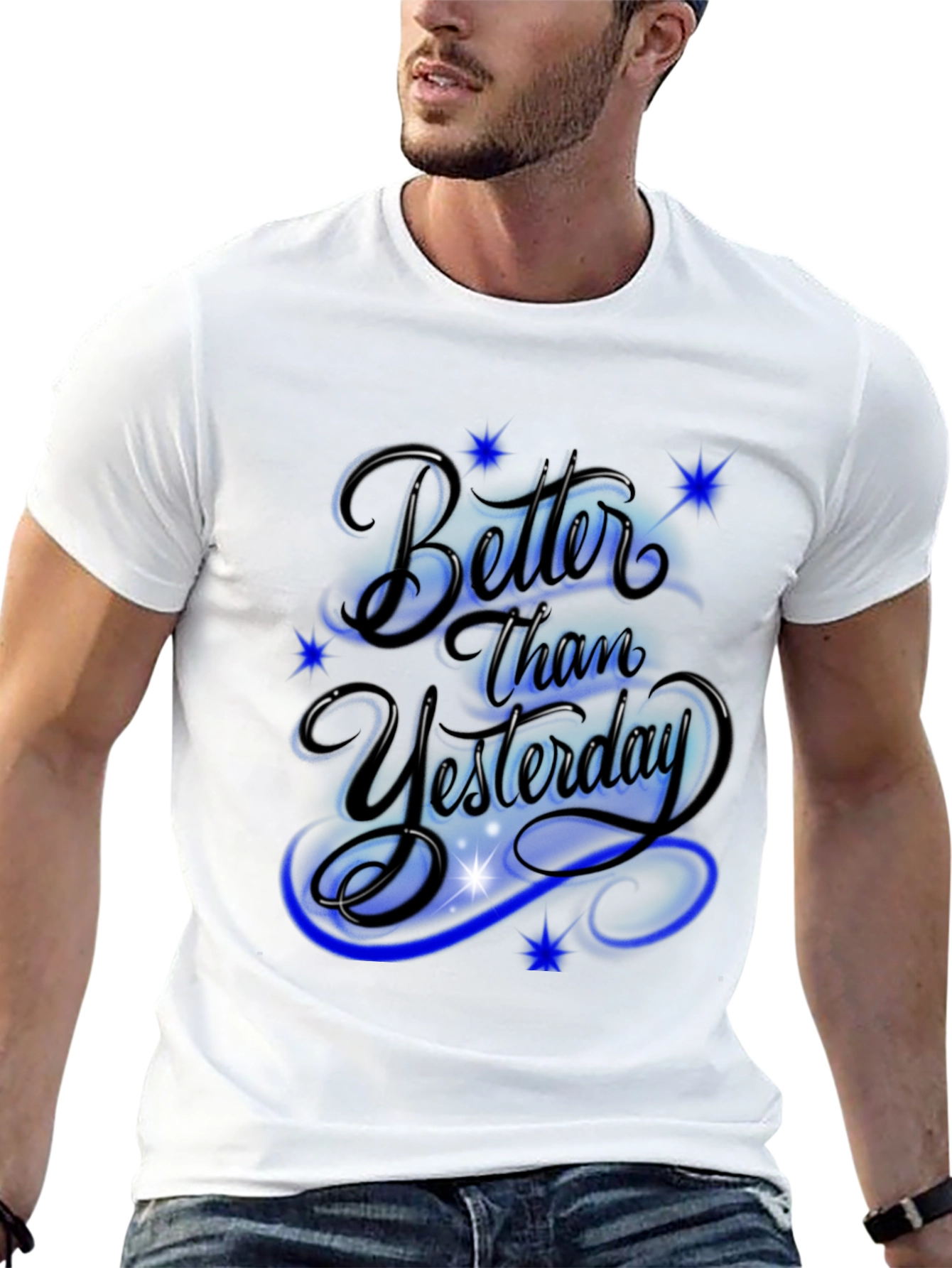 Better Than Yesterday Graphic T-Shirt