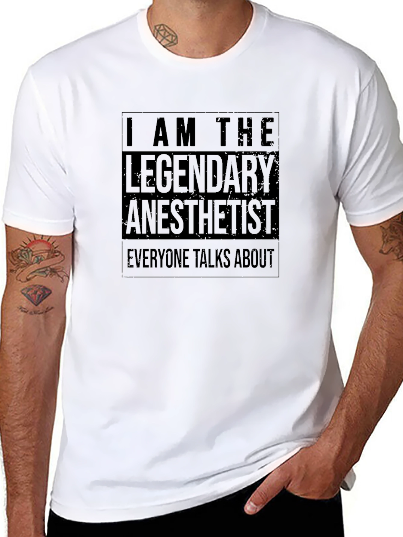 Legendary Anesthetist Graphic T-Shirt