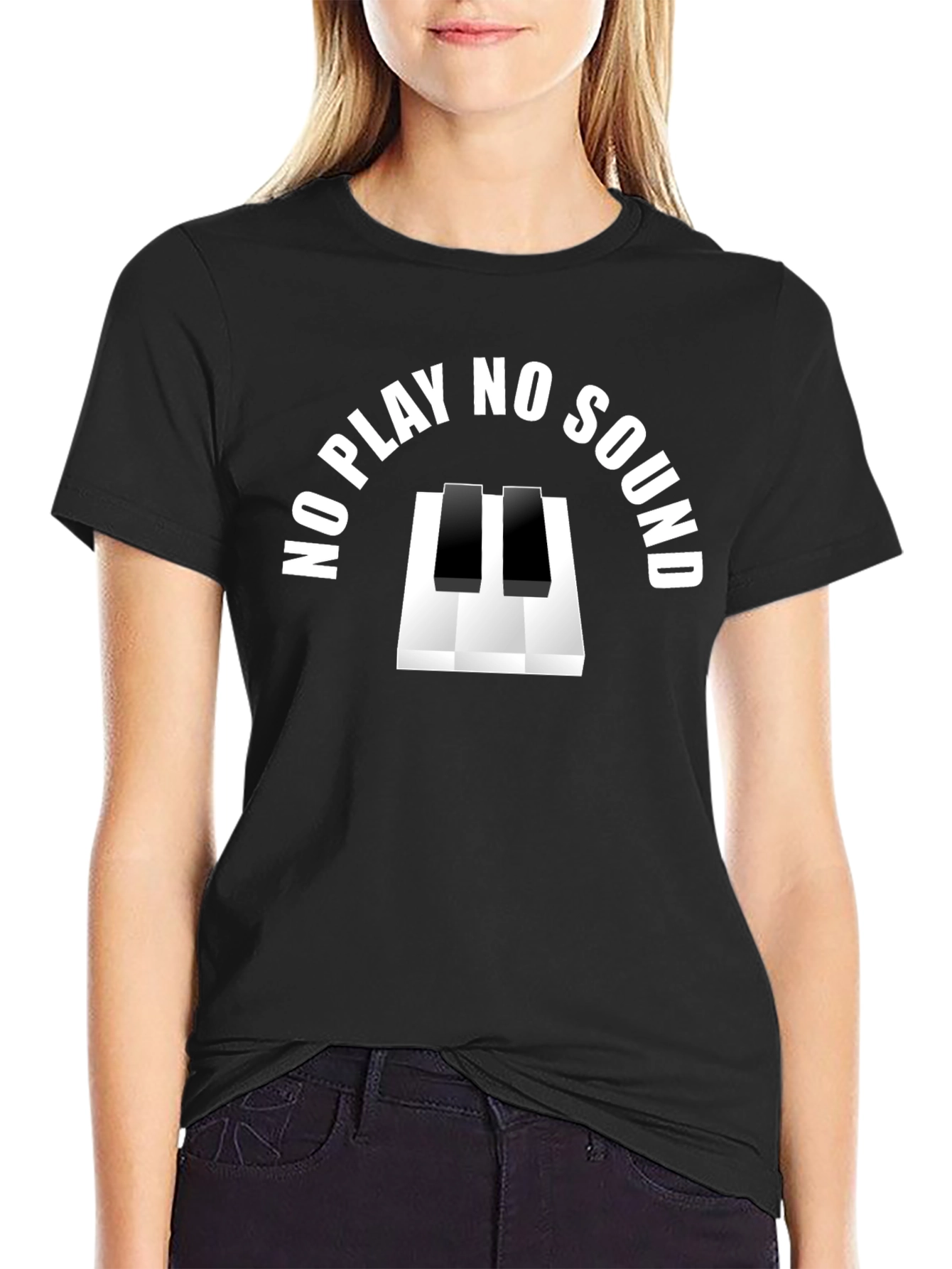 No Play No Sound Graphic Tee
