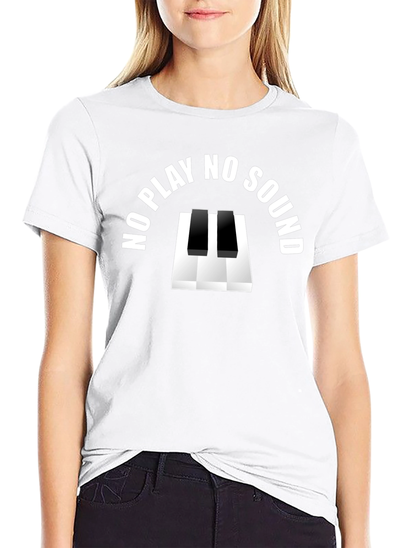 No Play No Sound Graphic Tee