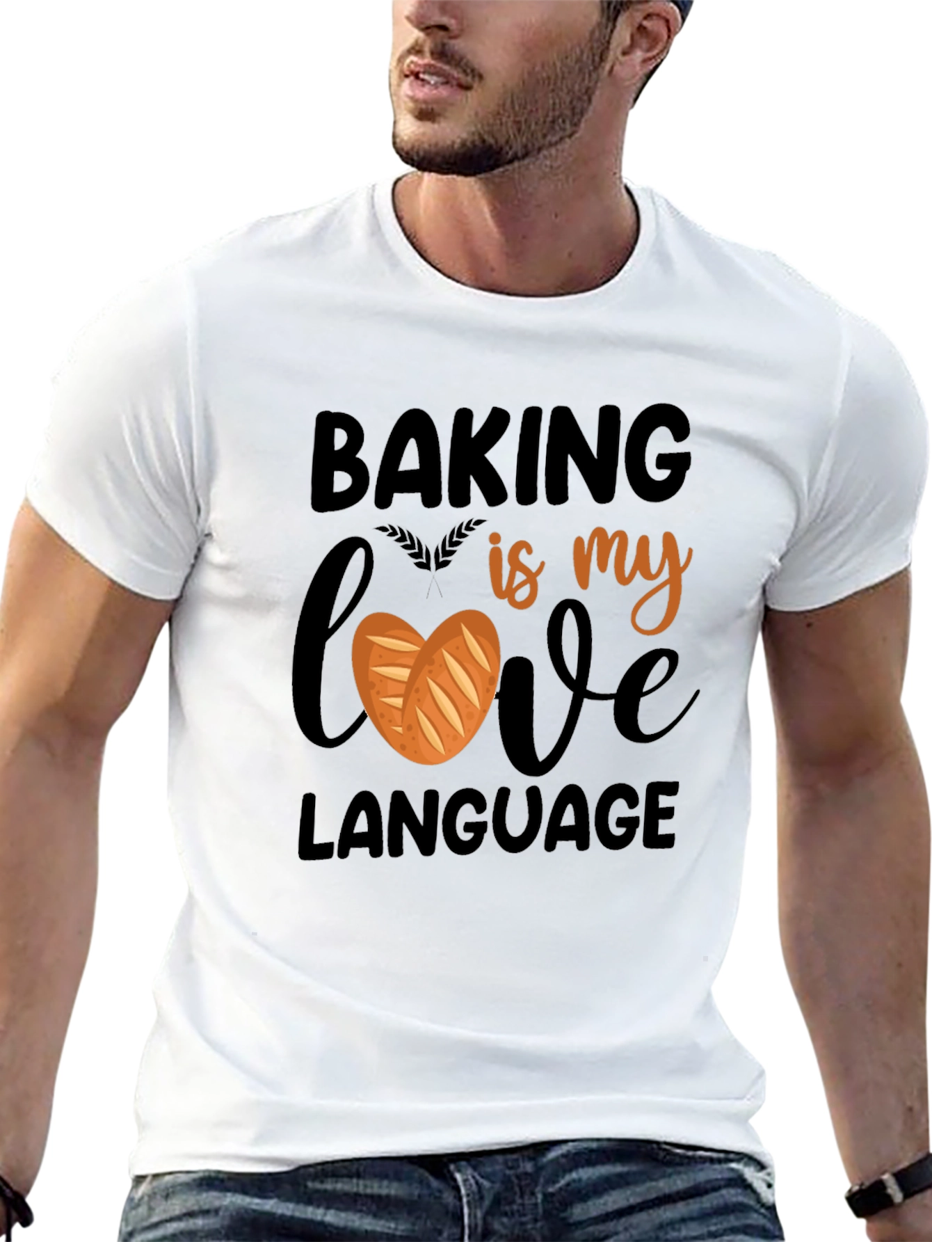Baking is My Love Language Graphic T-Shirt
